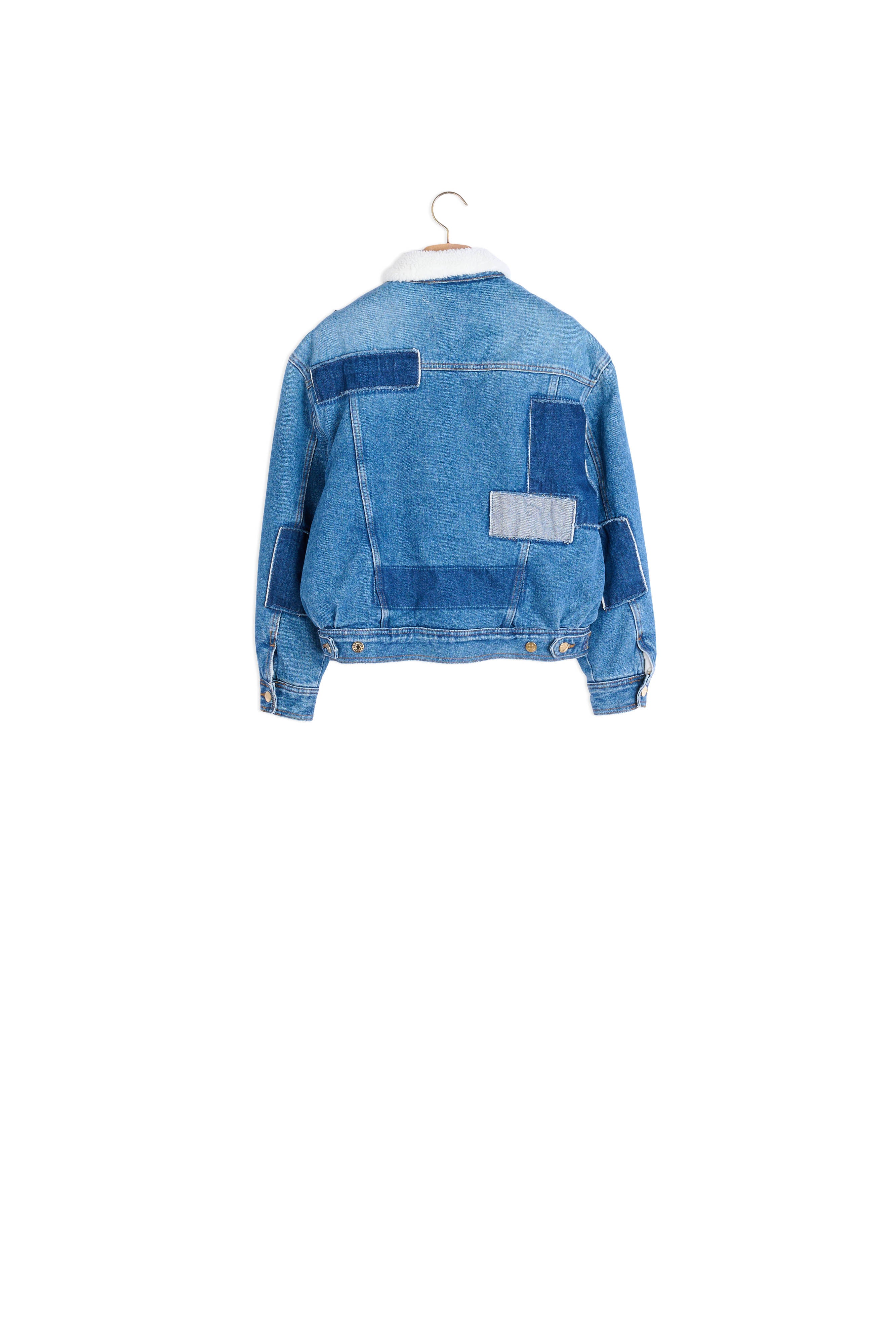 Veste en Jean doublée Sandro seconde main