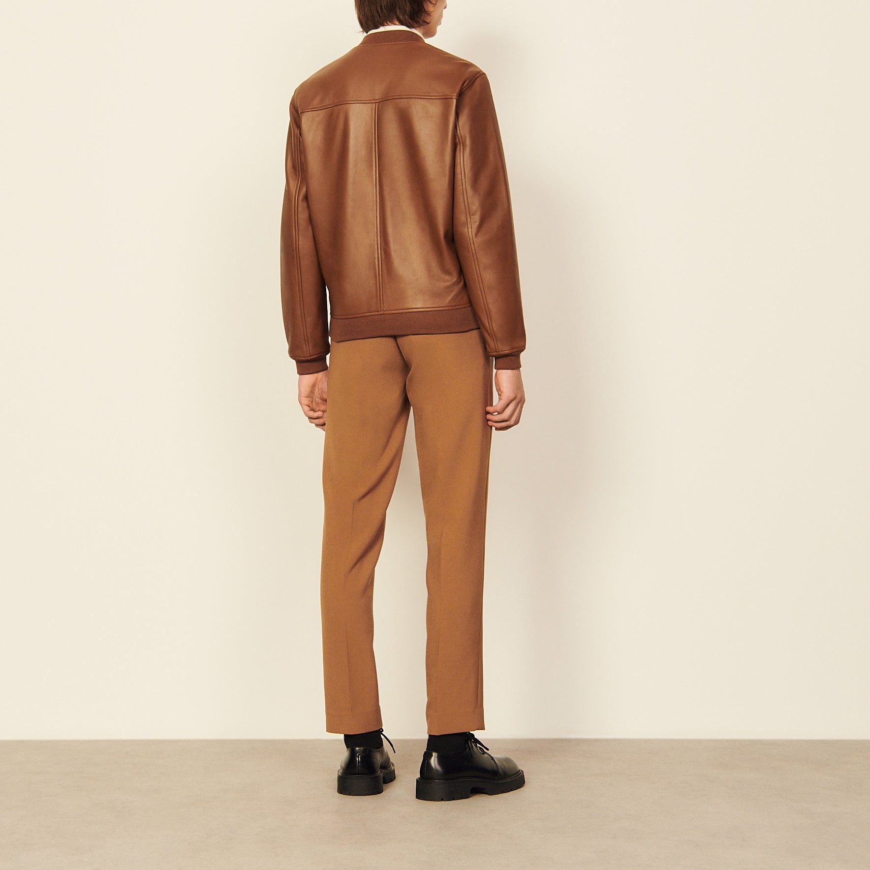 Blouson Marron Sandro seconde main