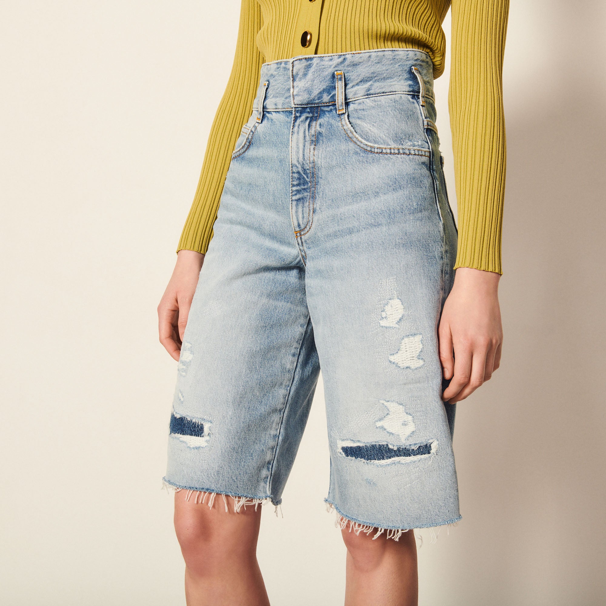 Bermuda en Jean Sandro seconde main