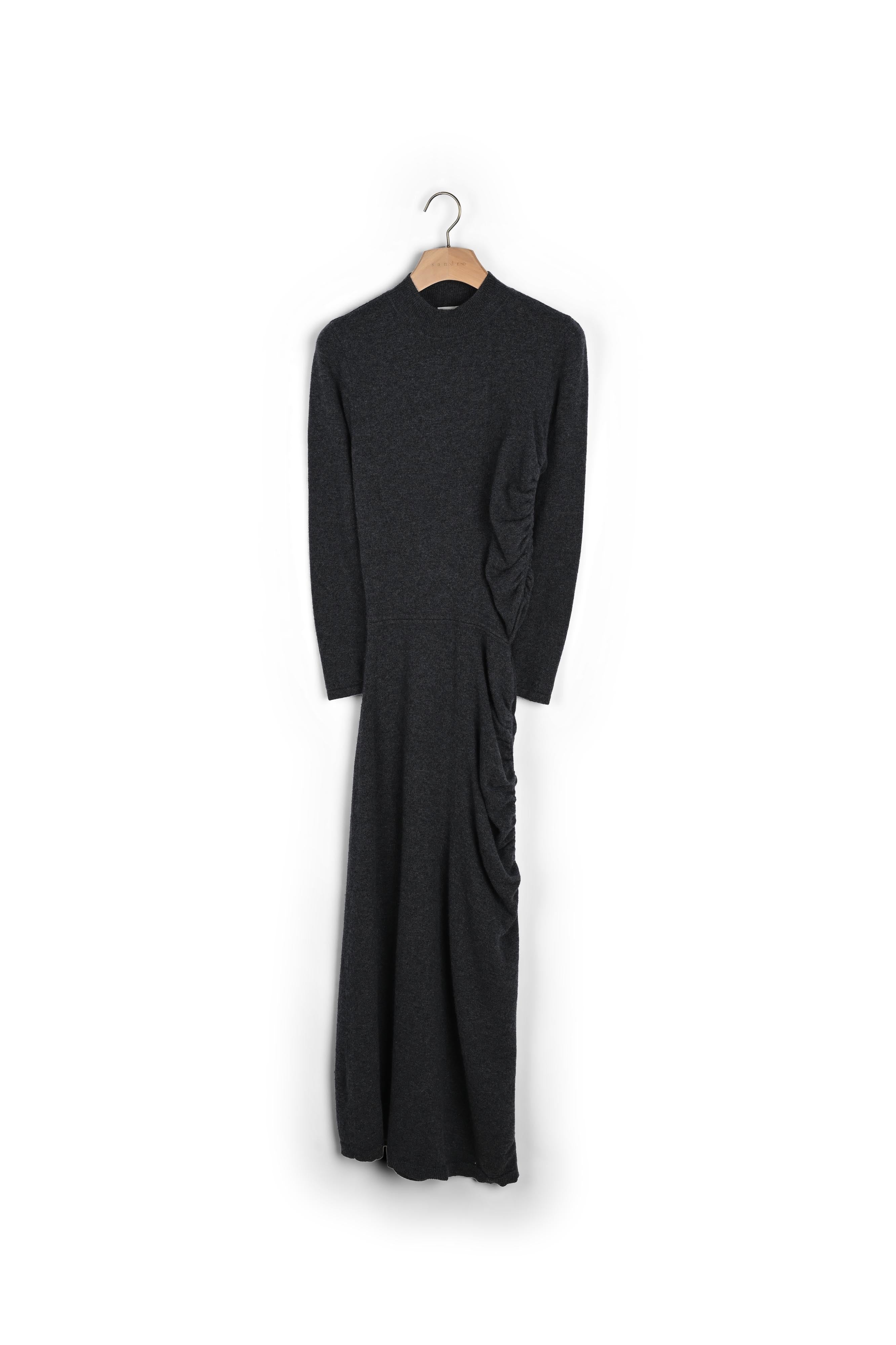 Robe longue en Maille Sandro seconde main