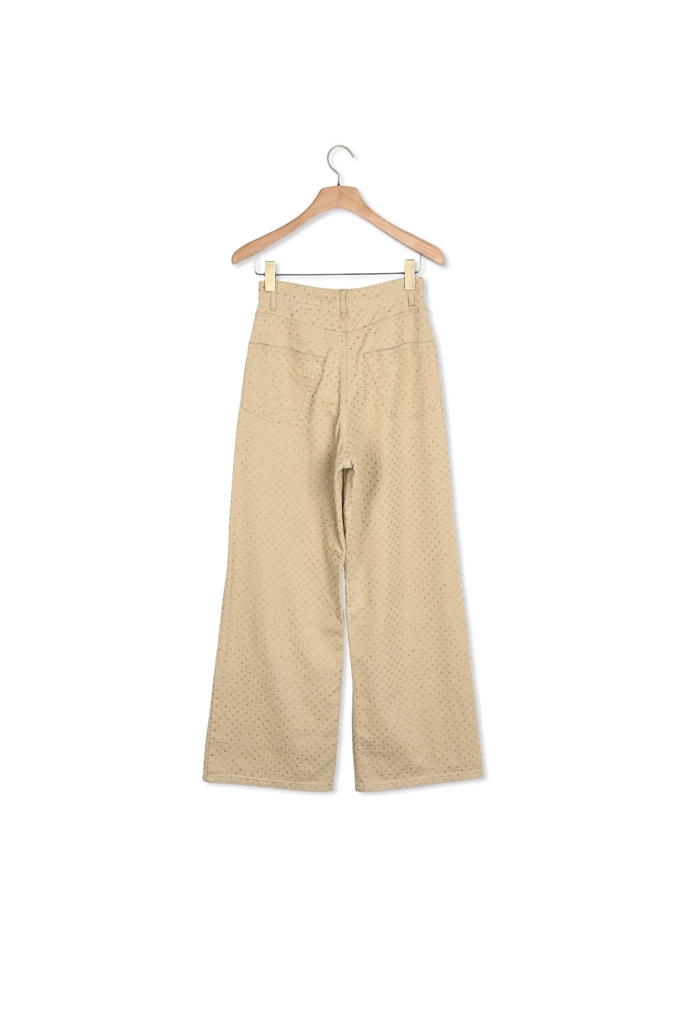 Jean large avec strass Sandro seconde main