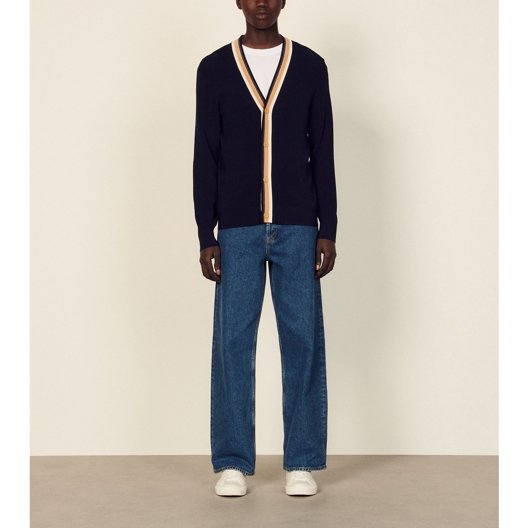 Cardigan en Maille fine Sandro seconde main