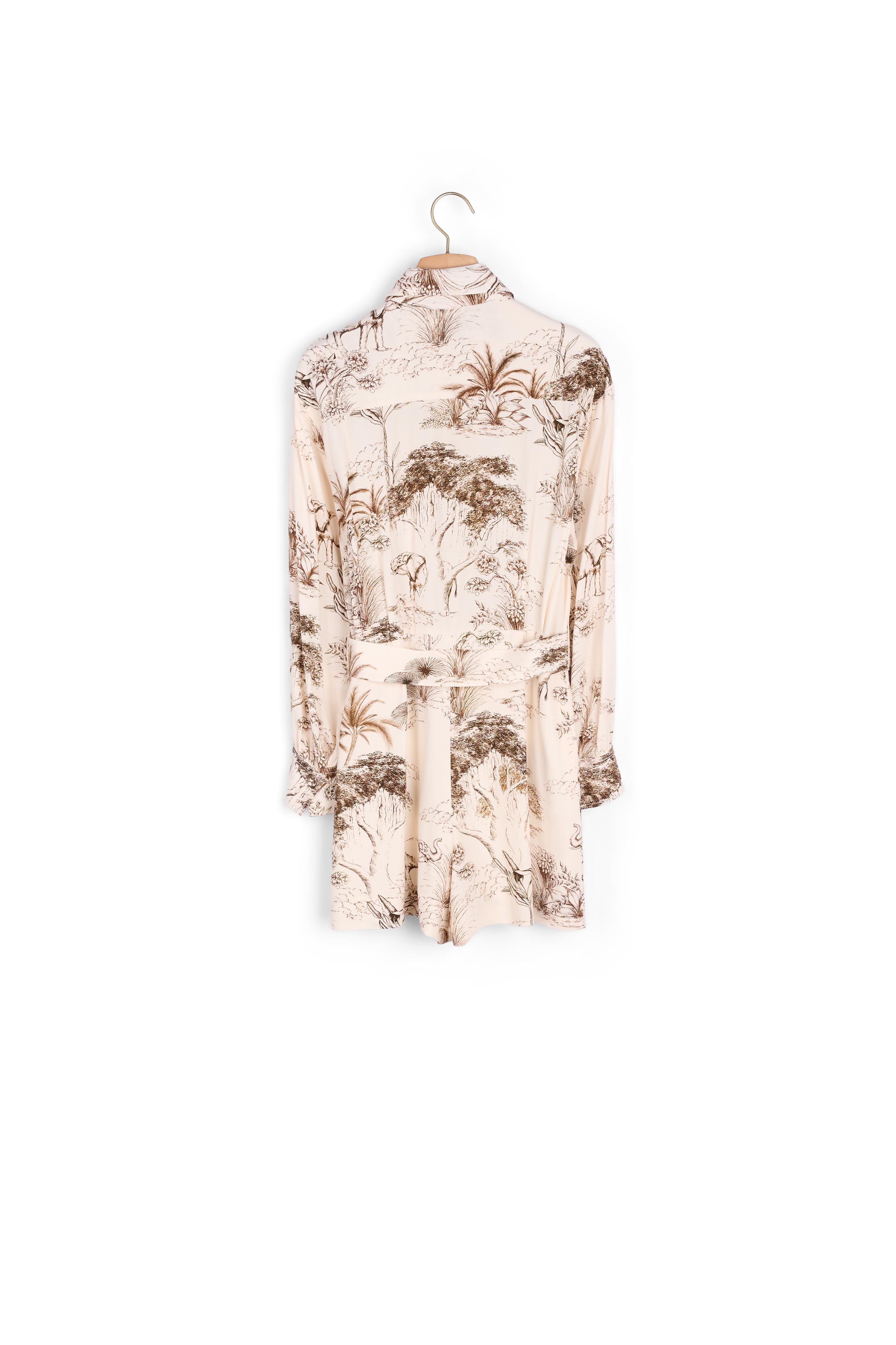 Combi-Short imprimée esprit saharienne Sandro seconde main