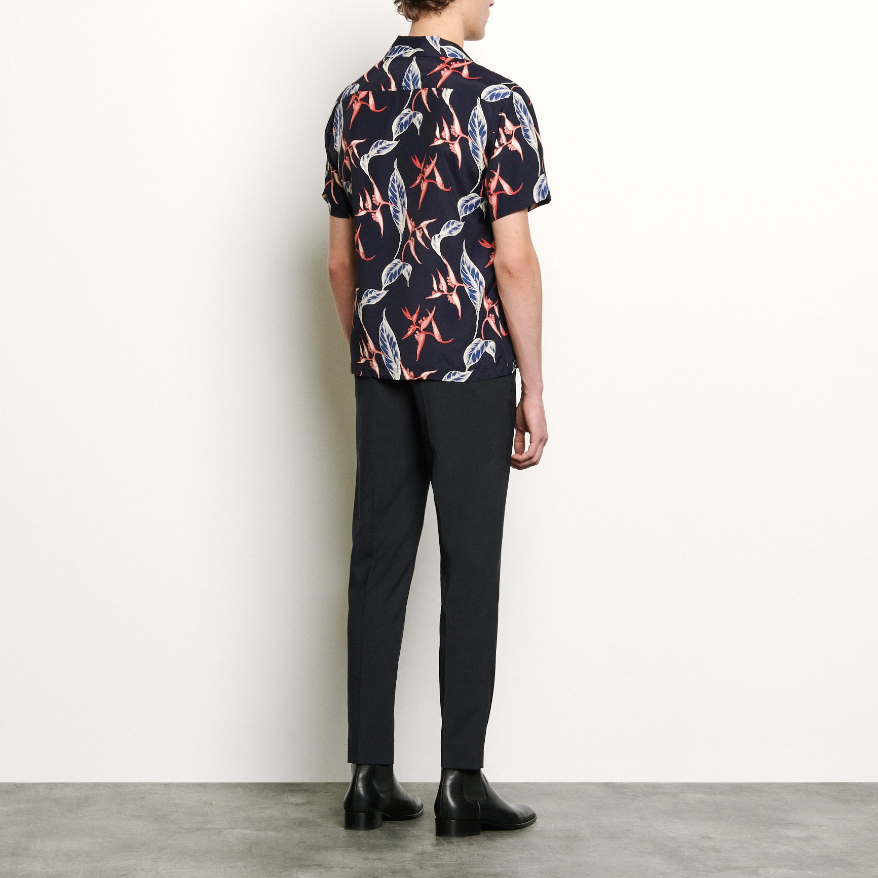 Chemise imprimée à manches courtes Sandro seconde main