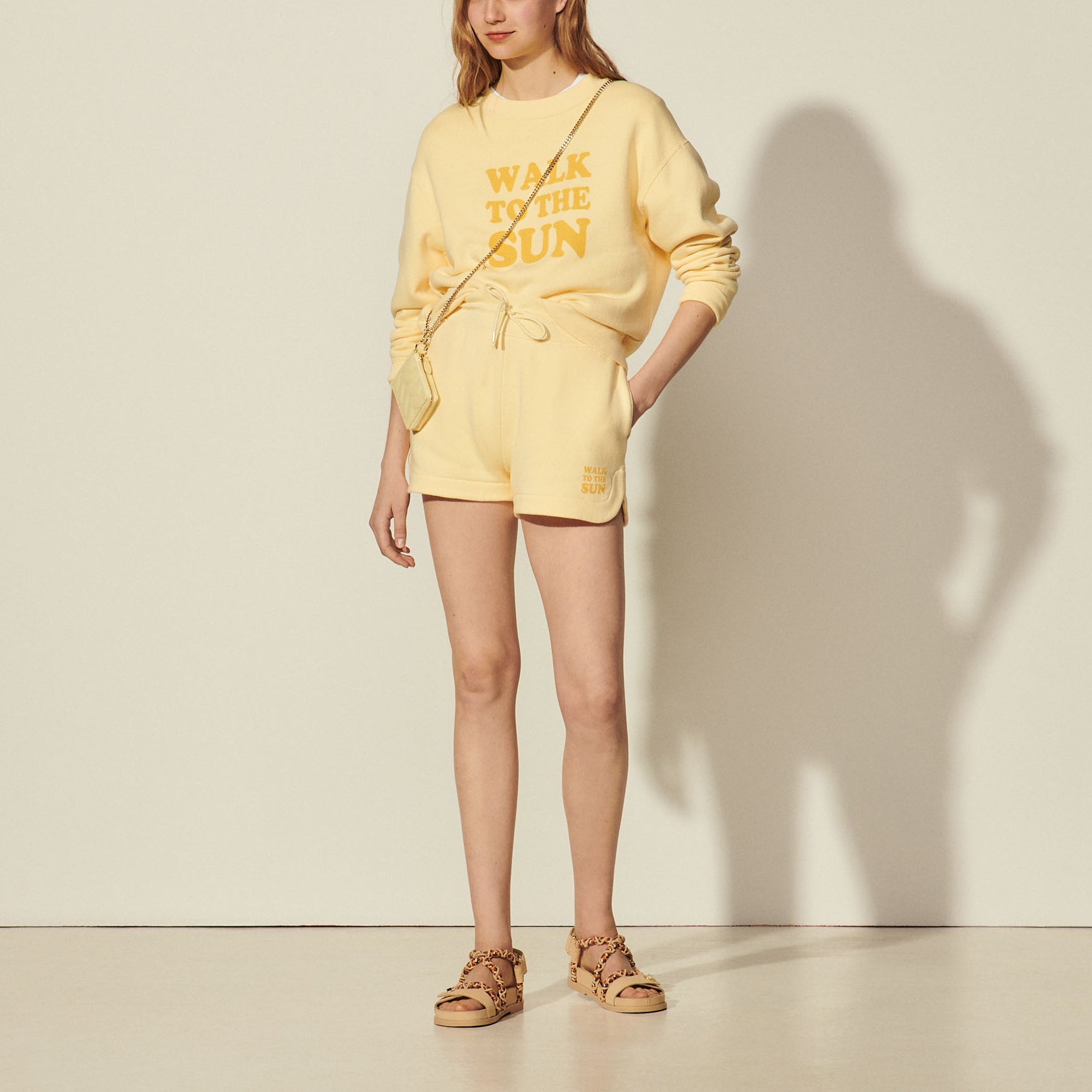 Short en molleton Sandro seconde main