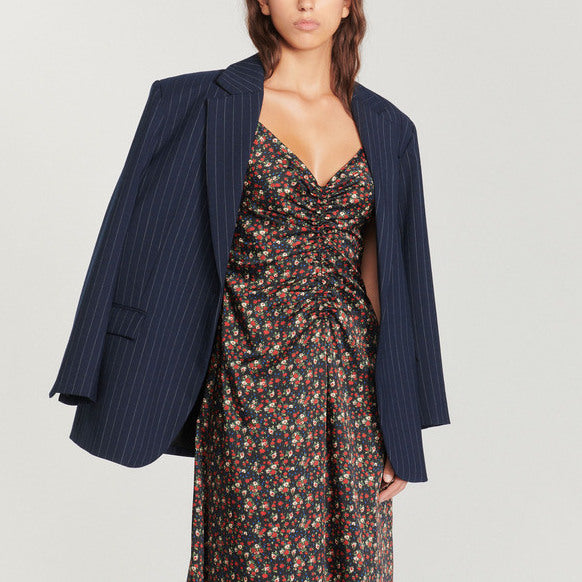 Robe longue à fines bretelles Sandro seconde main