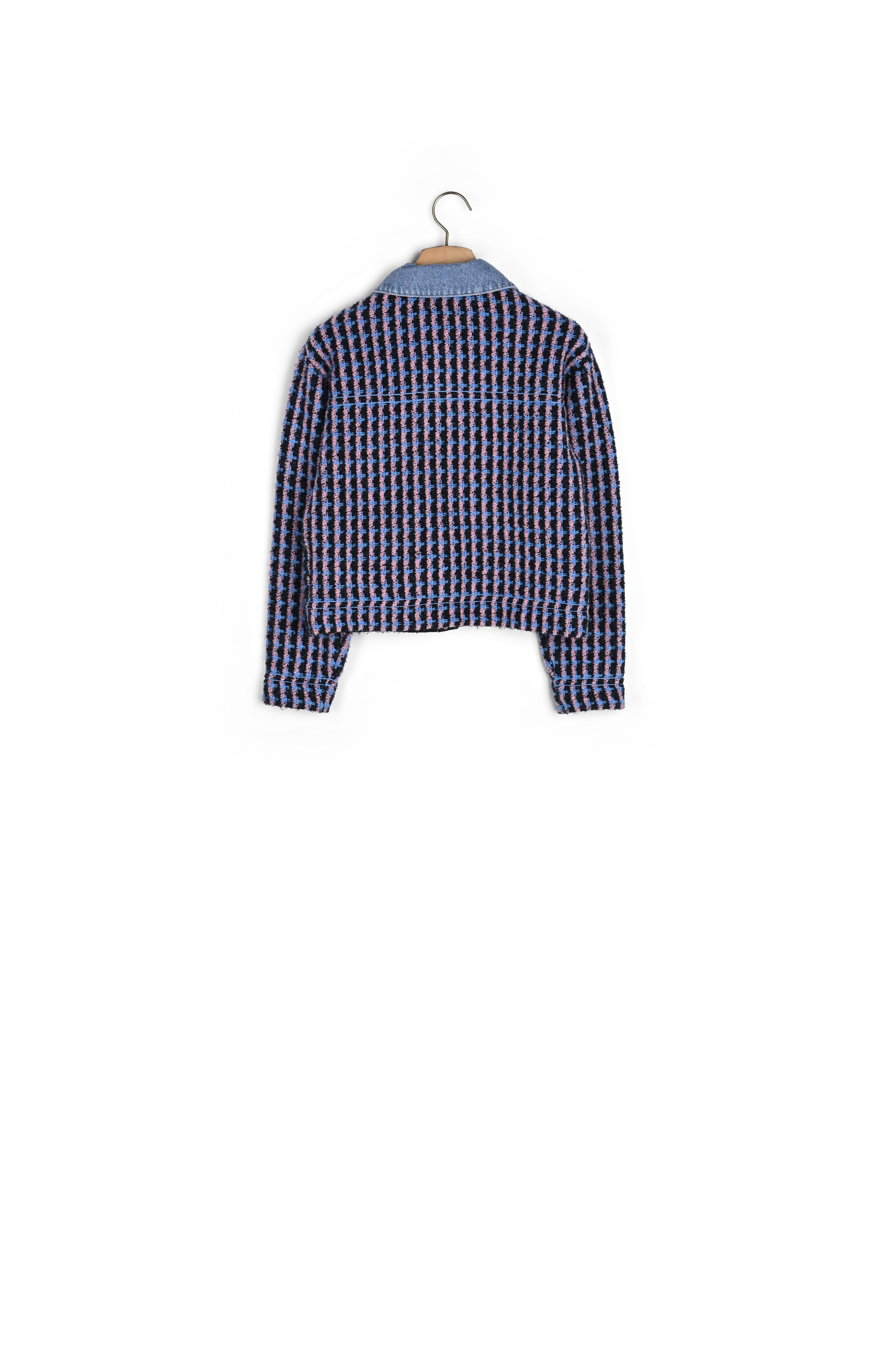 Cardicoat en tweed Sandro seconde main