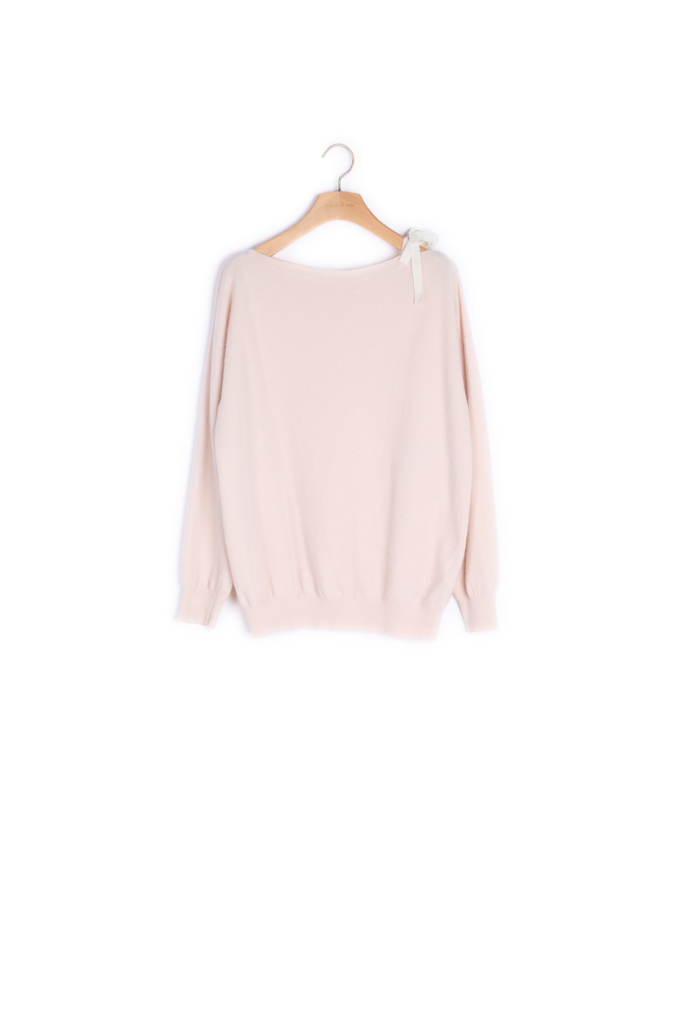 Pull en laine mérino et cachemire Sandro seconde main