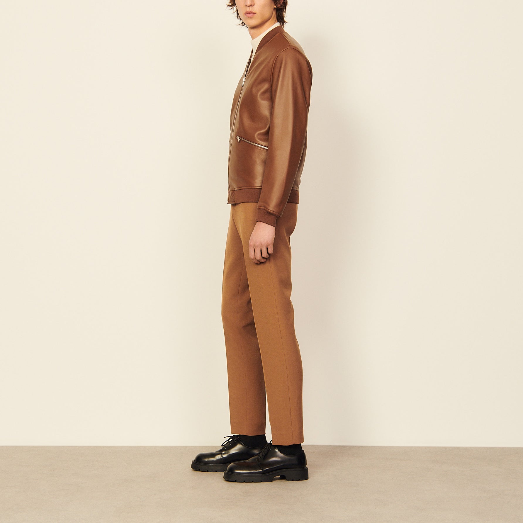 Blouson Marron Sandro seconde main