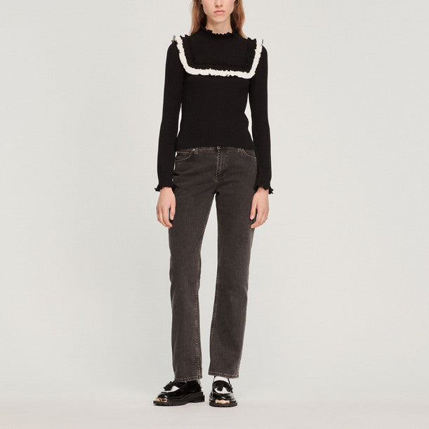 Top bicolore Sandro seconde main