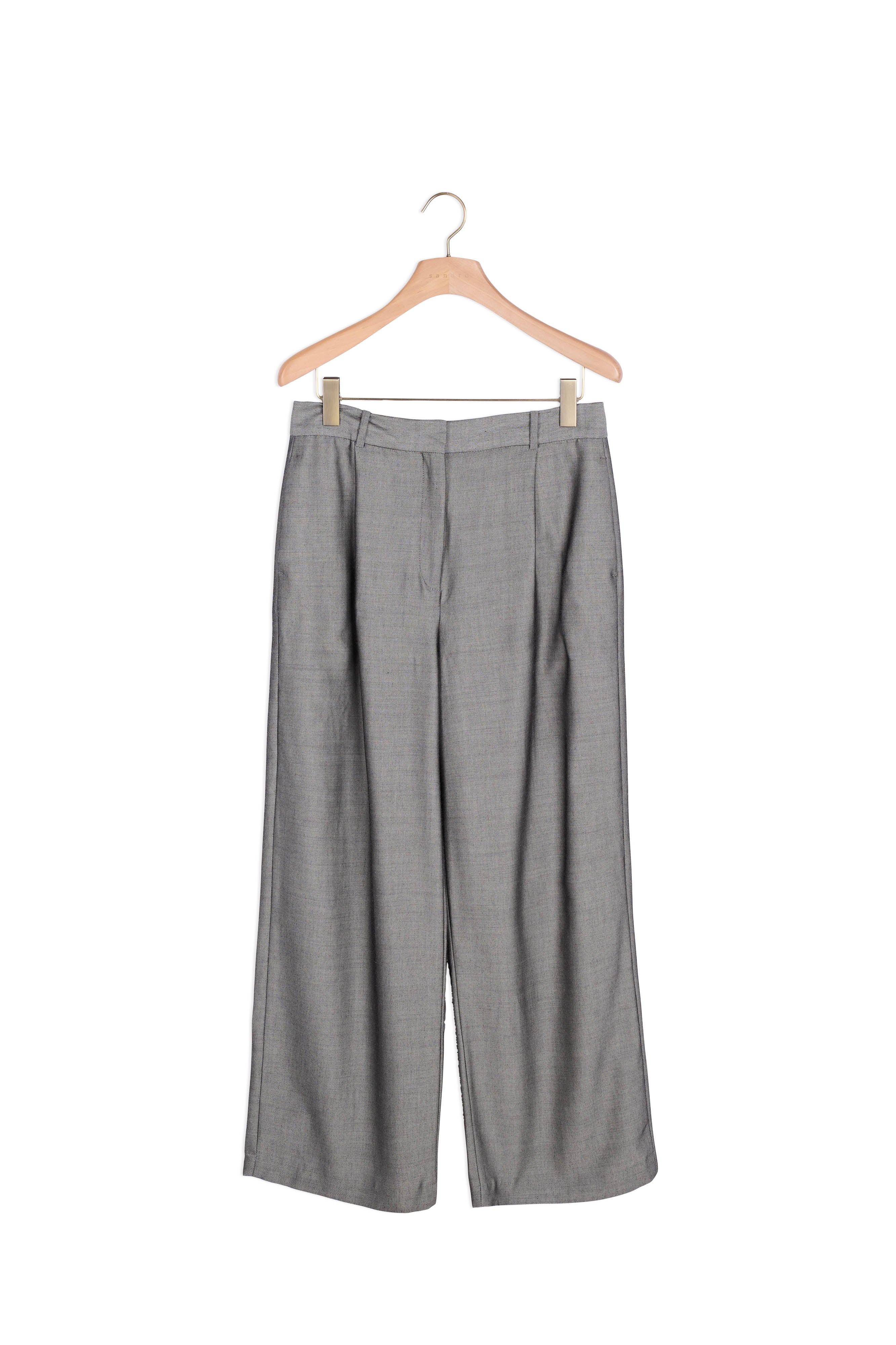 Pantalon jambe large Sandro seconde main