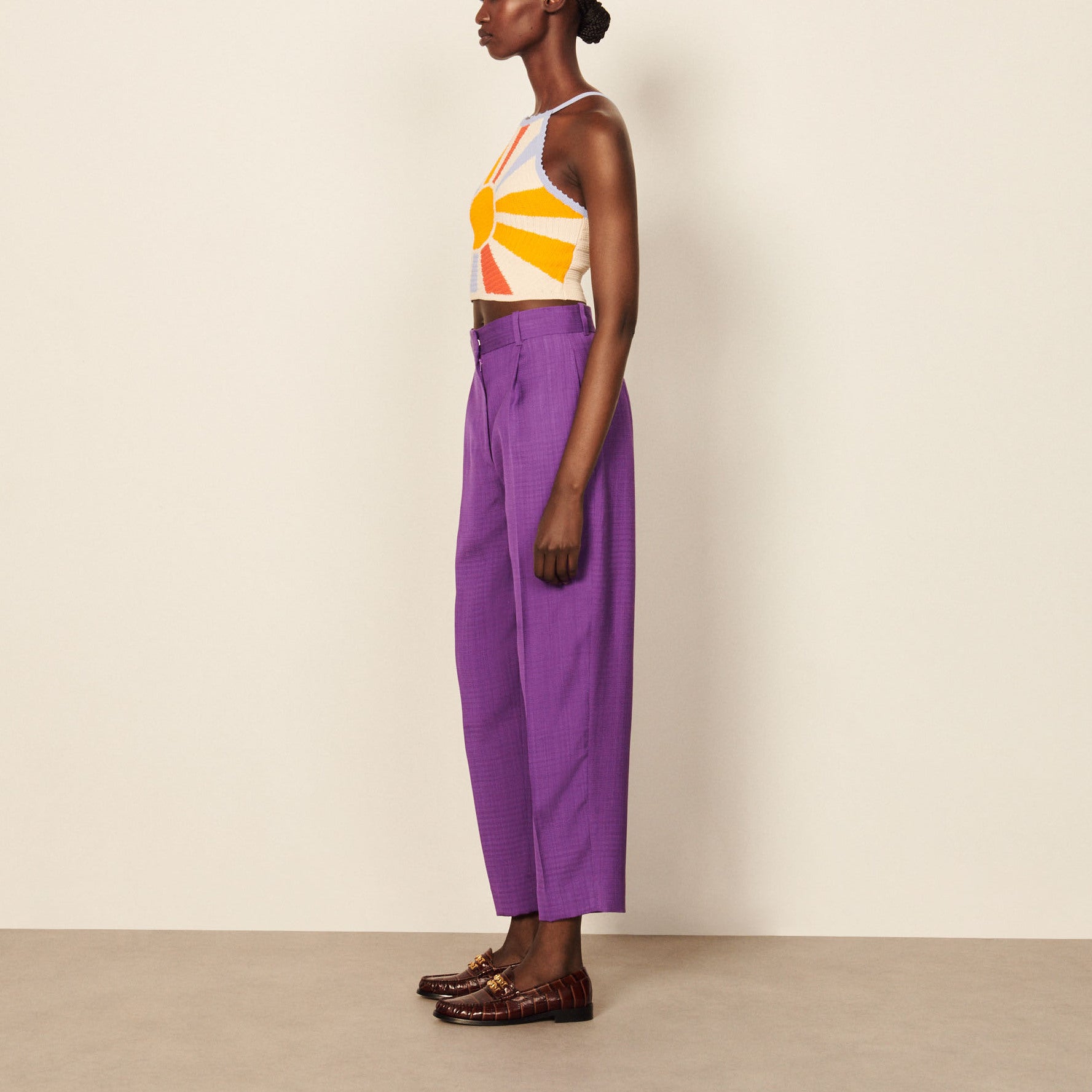 Pantalon droit Sandro seconde main