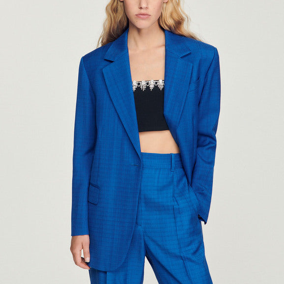 Veste de tailleur oversize Sandro seconde main