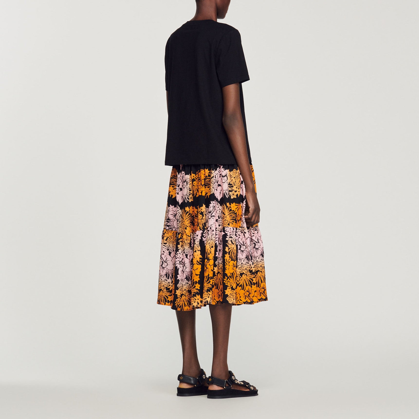 T-shirt à strass Sandro seconde main