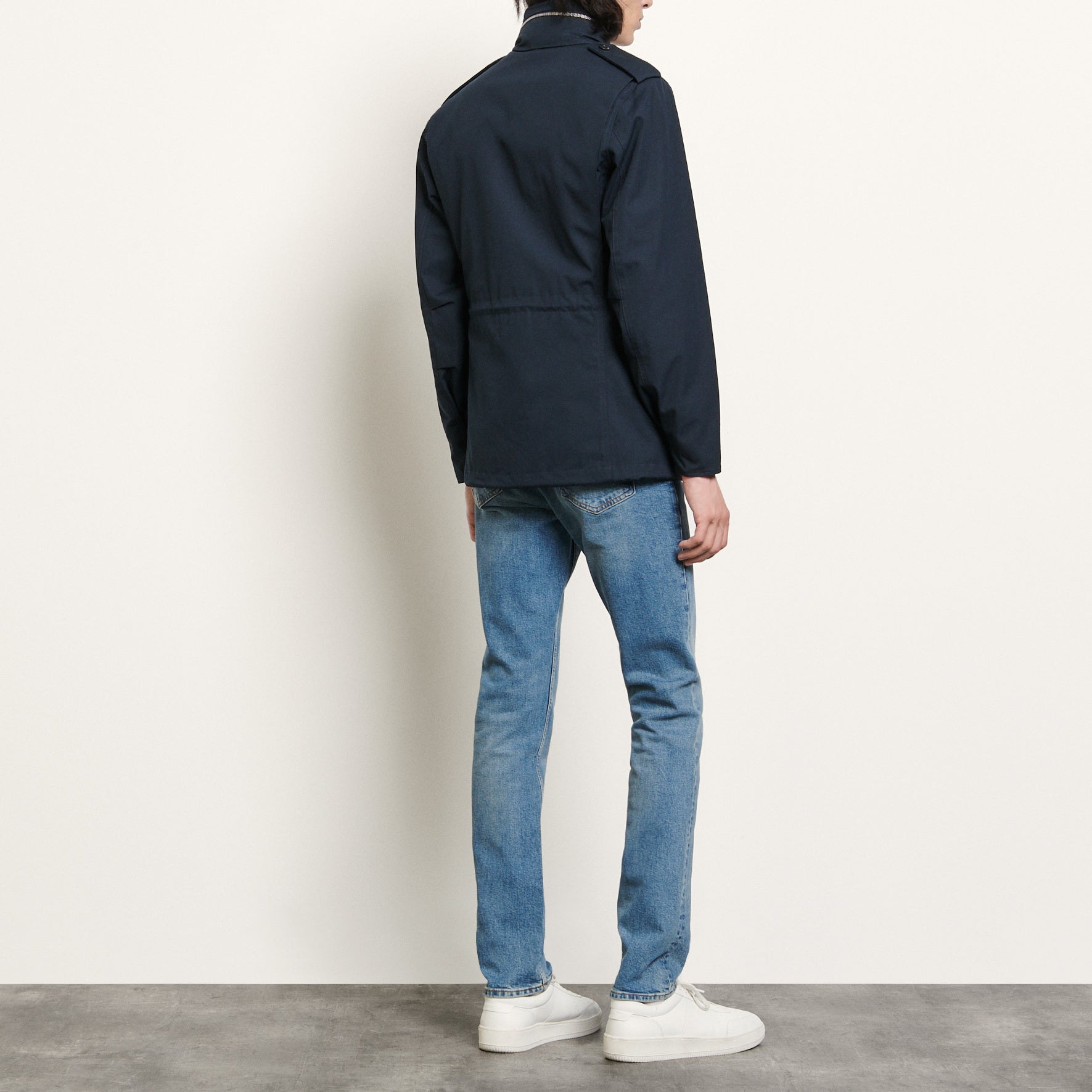 Parka en coton à capuche Sandro seconde main