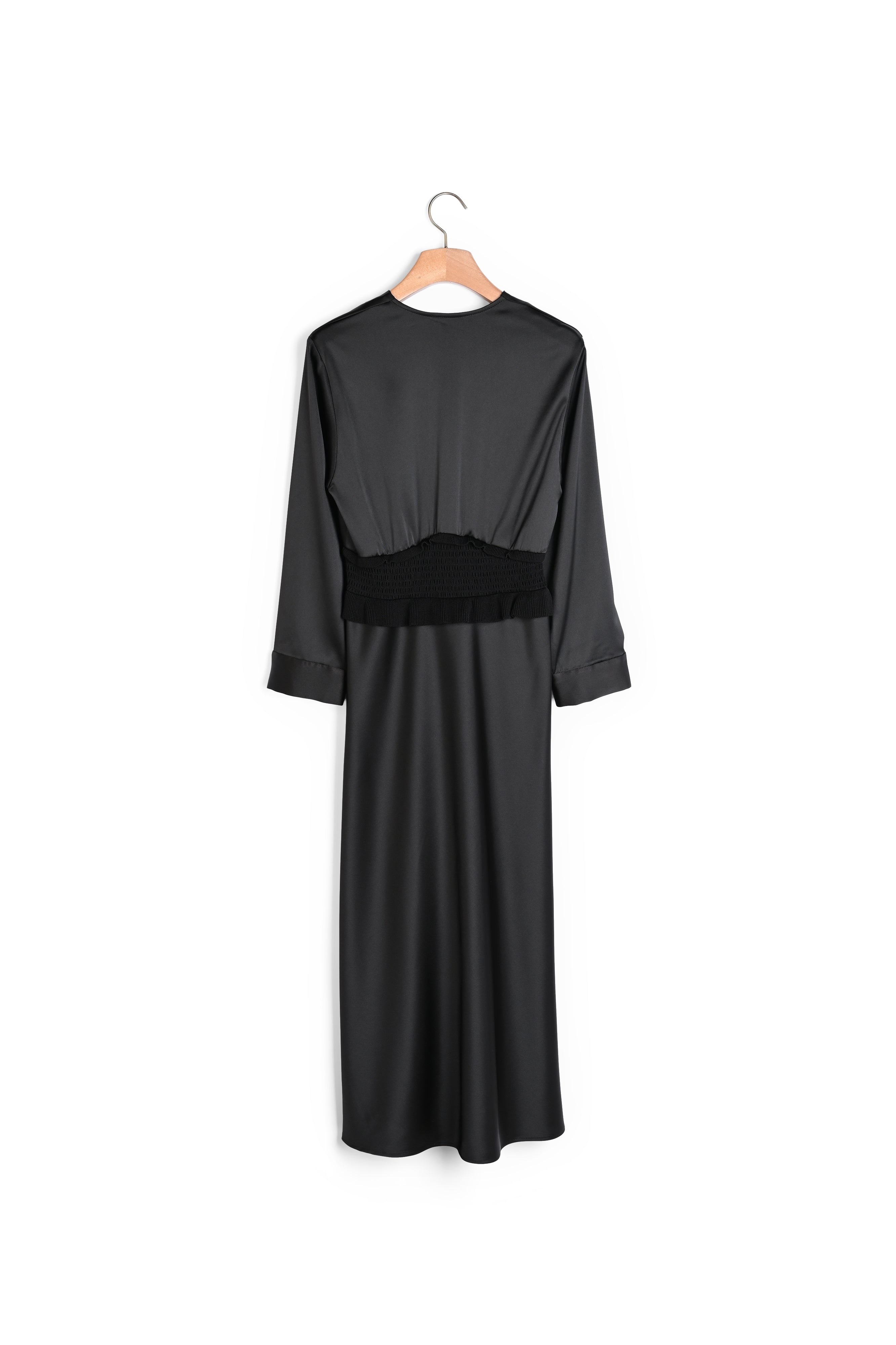 Robe longue satinée Sandro seconde main
