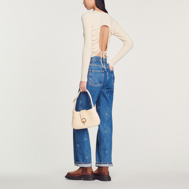 Pull en Maille dos nu Sandro seconde main