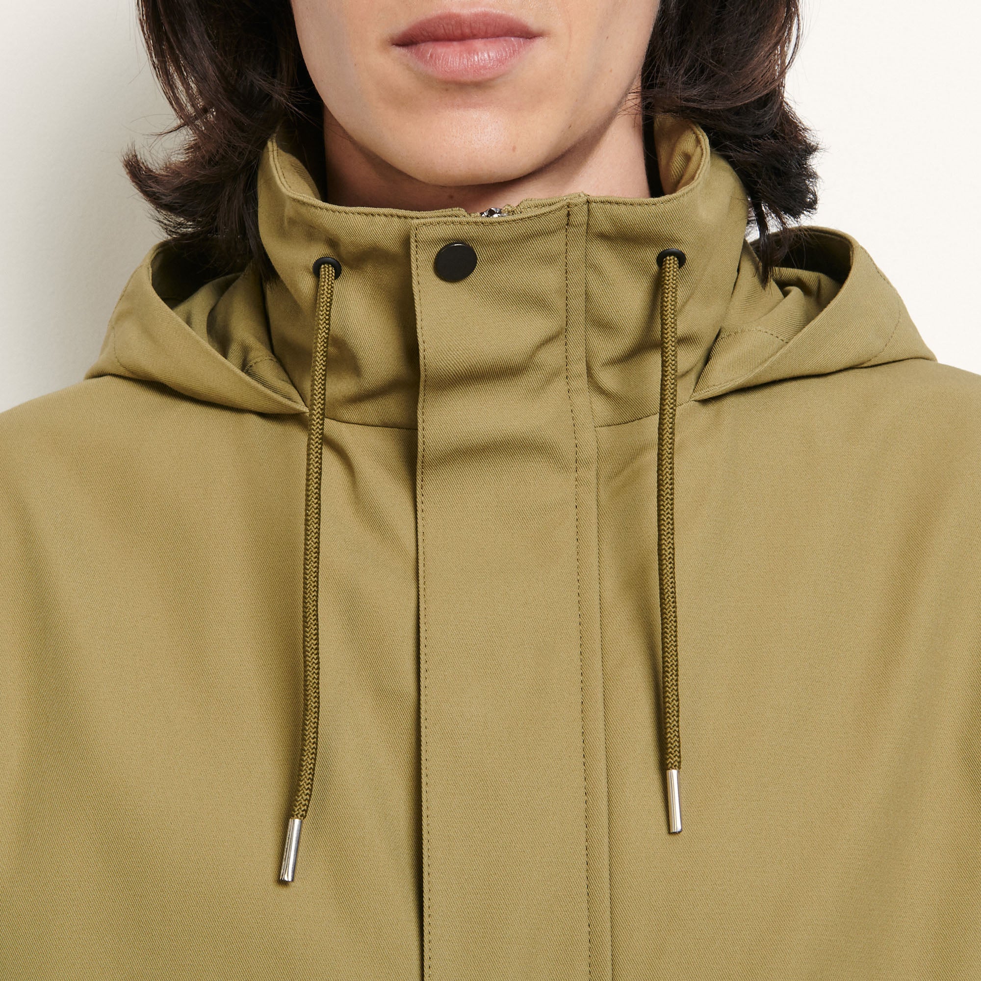 Parka en coton Sandro seconde main