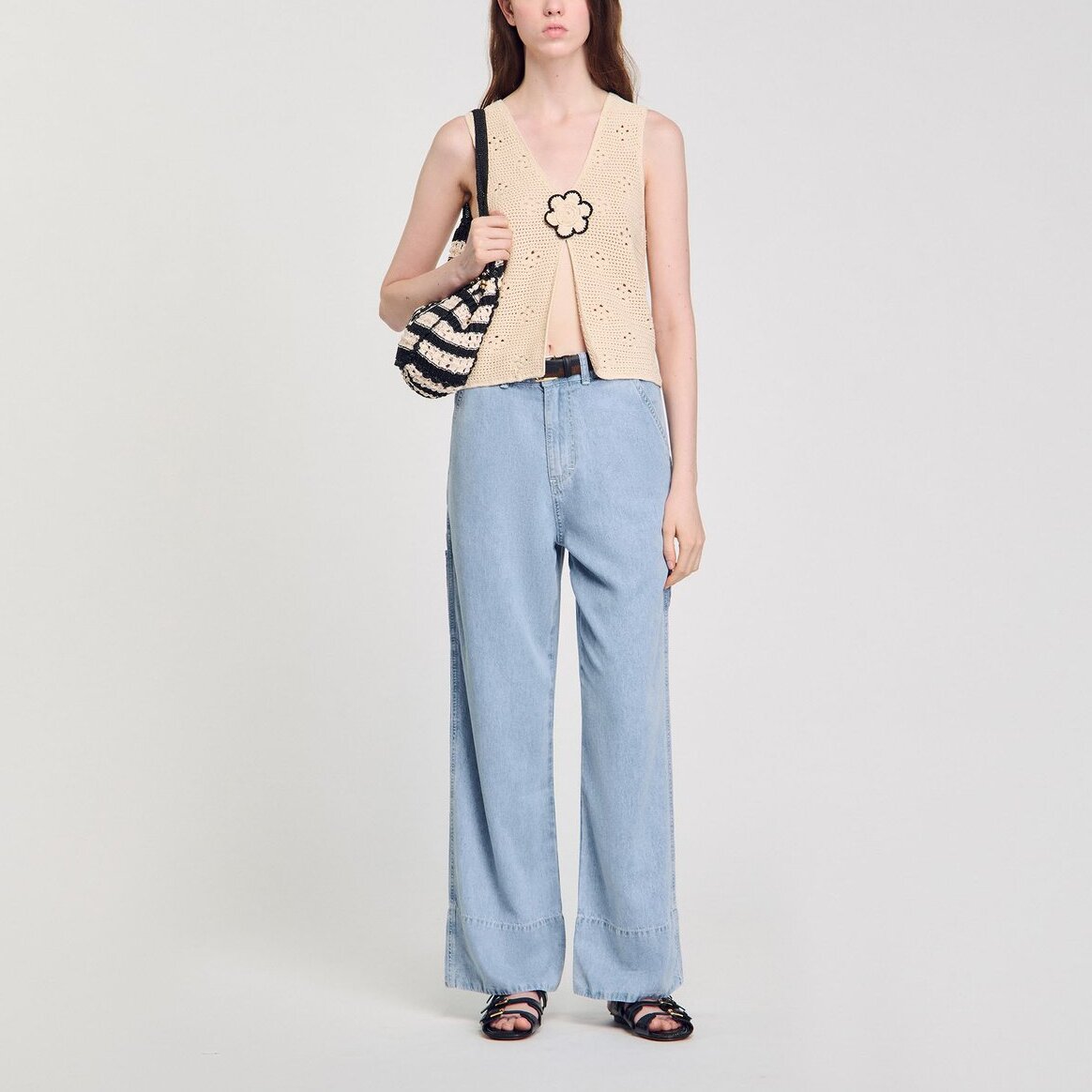 Jean large Sandro seconde main