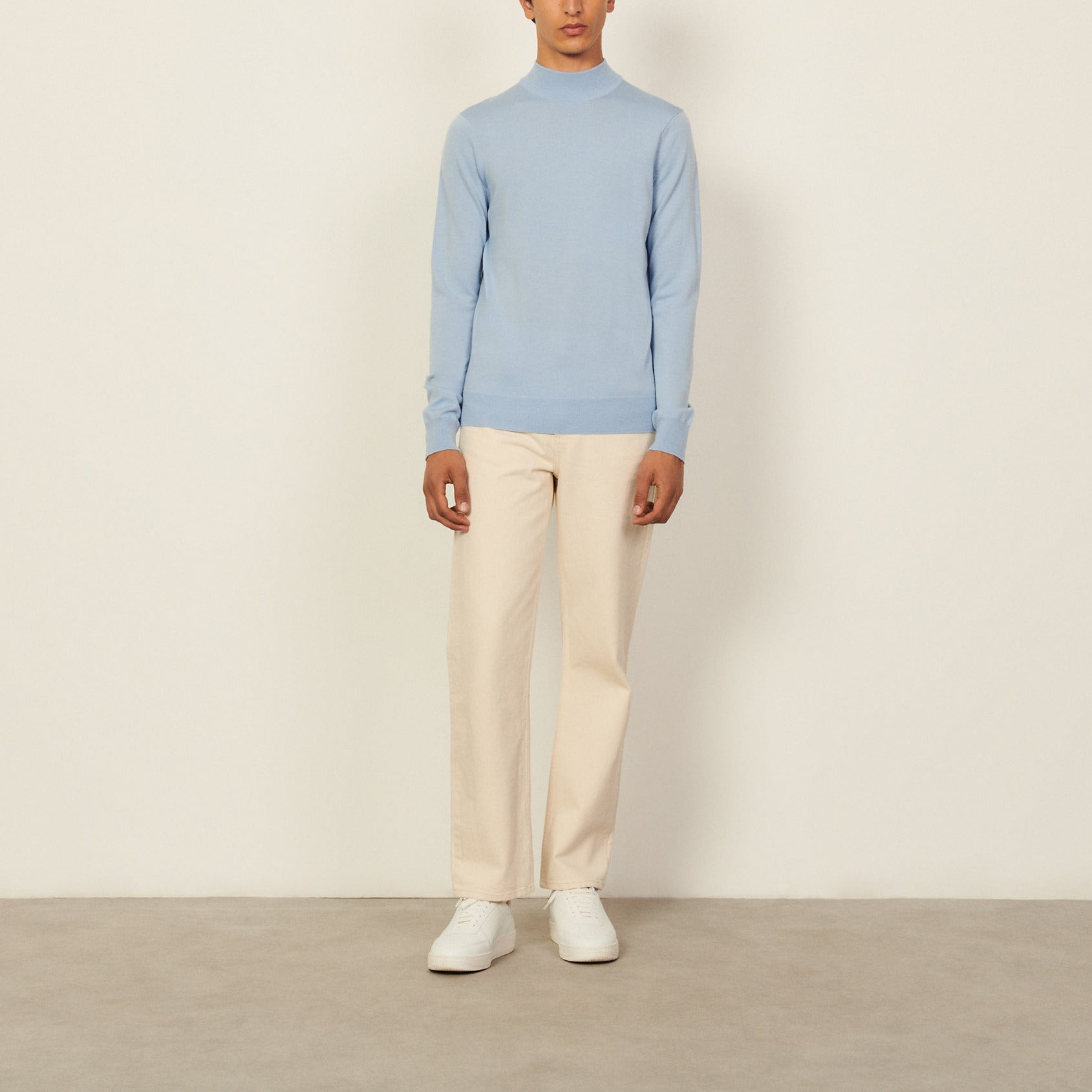 Pull à col cheminée Sandro seconde main