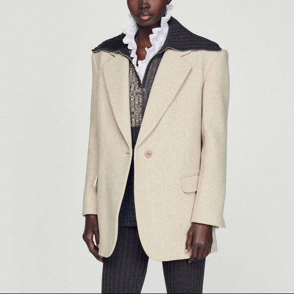 Veste de tailleur oversized Sandro seconde main