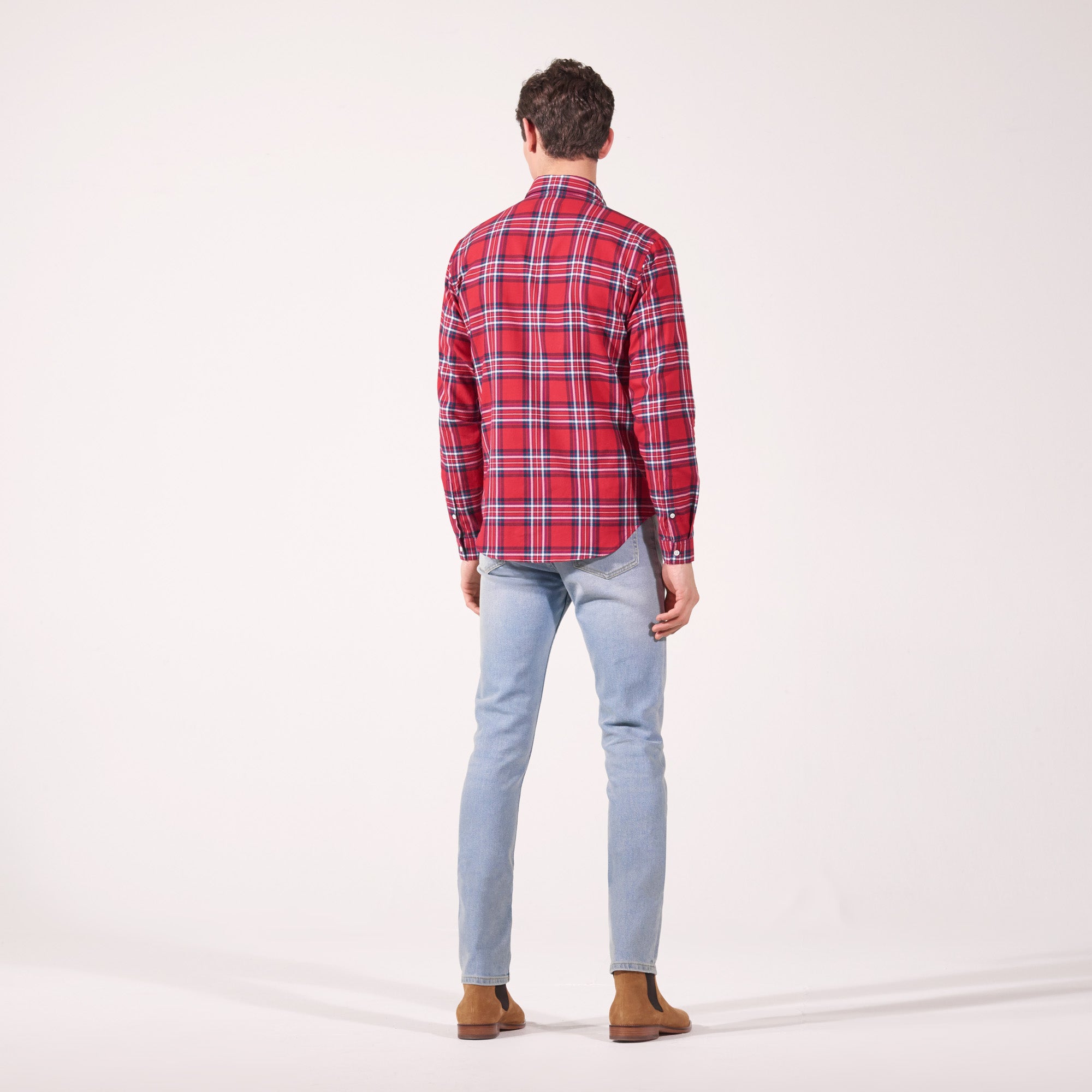 Chemise à carreaux Sandro seconde main