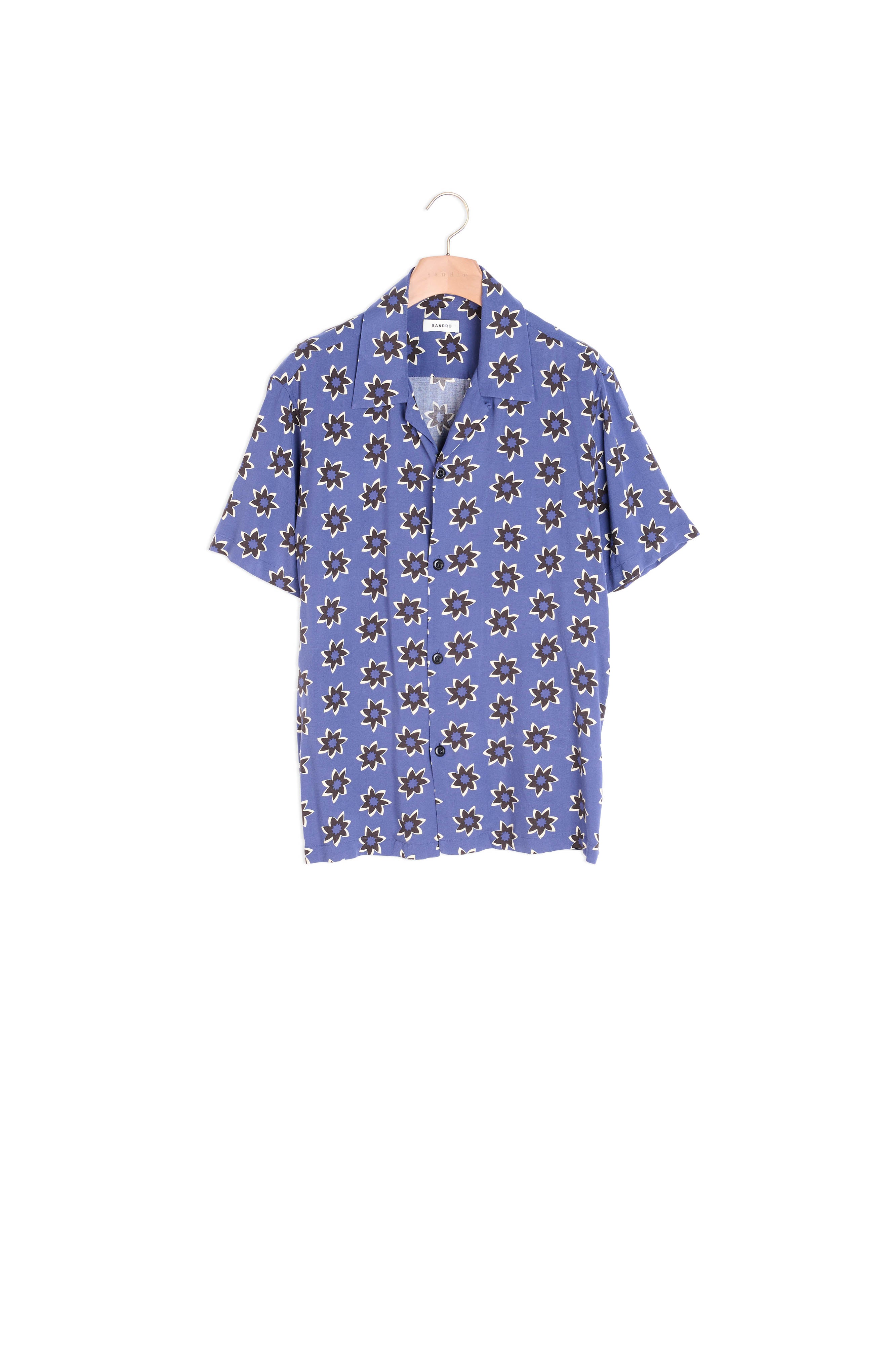 Chemise fluide imprimée Sandro seconde main