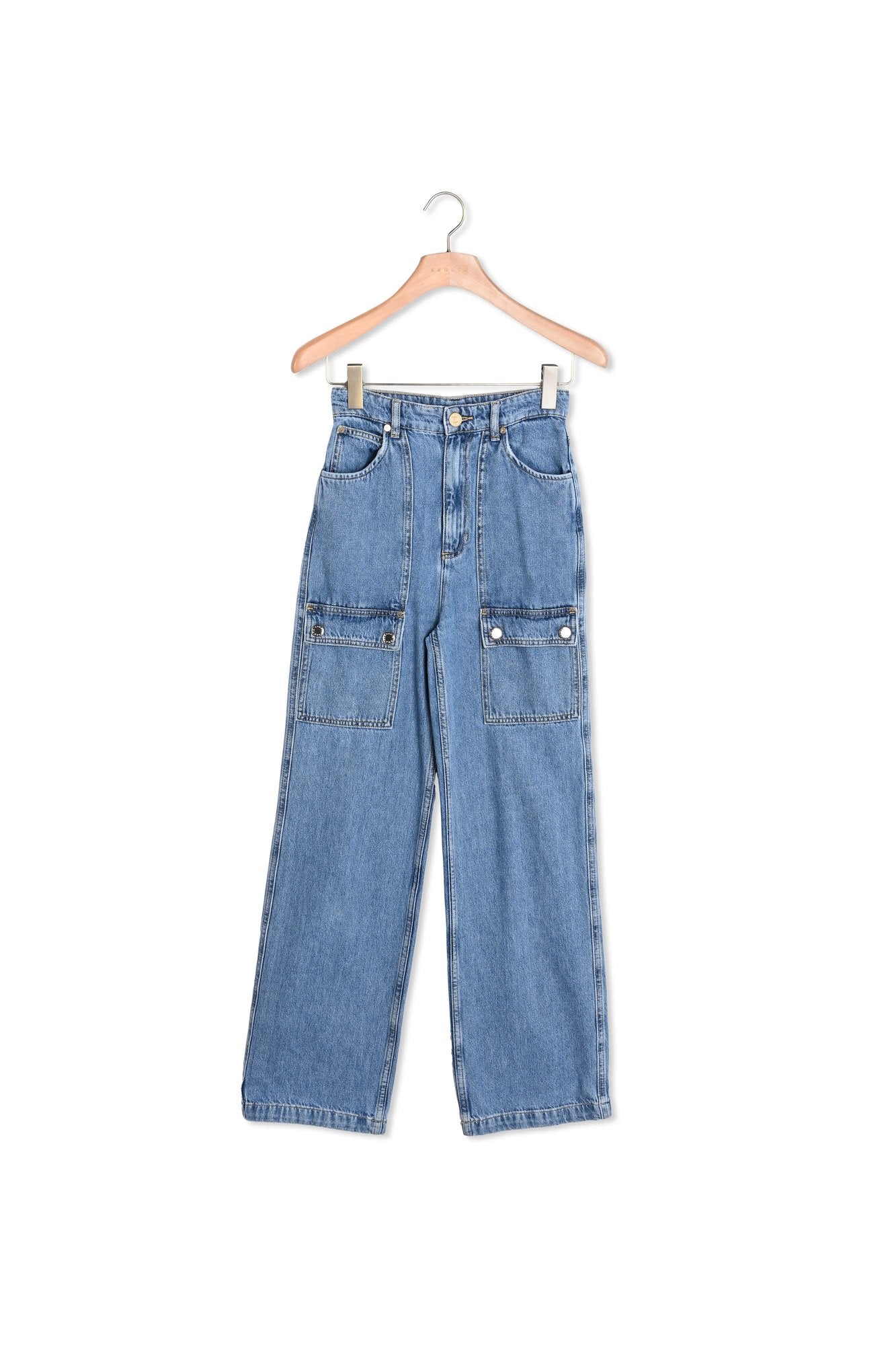 Jean large avec poches plaquées Sandro seconde main