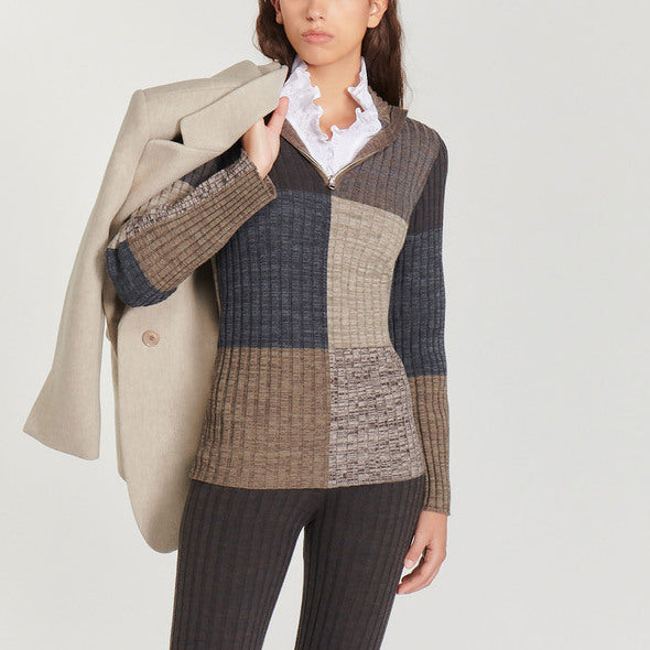 Pull à col camionneur Sandro seconde main