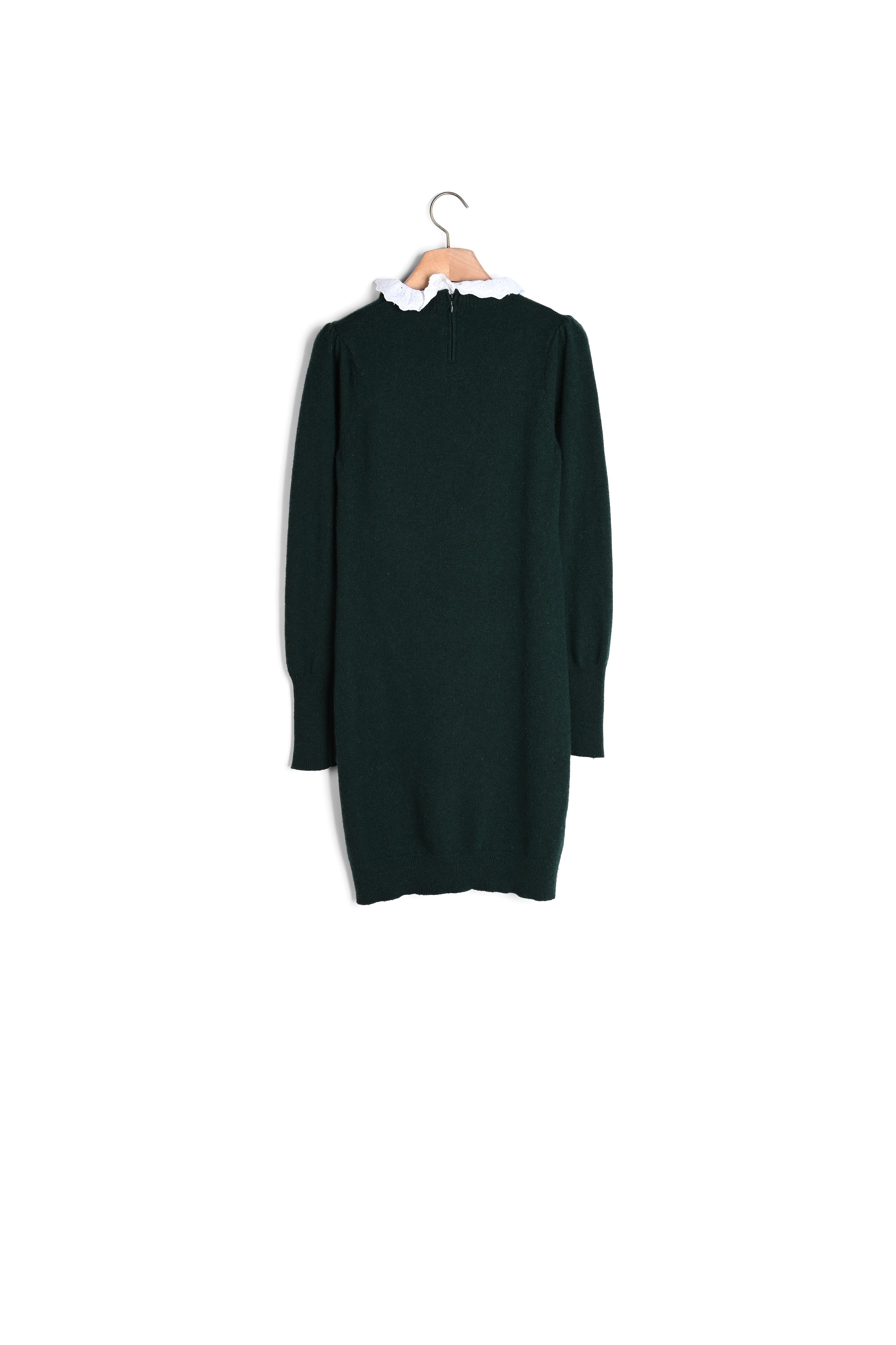 Robe droite en maille à collerette Sandro seconde main