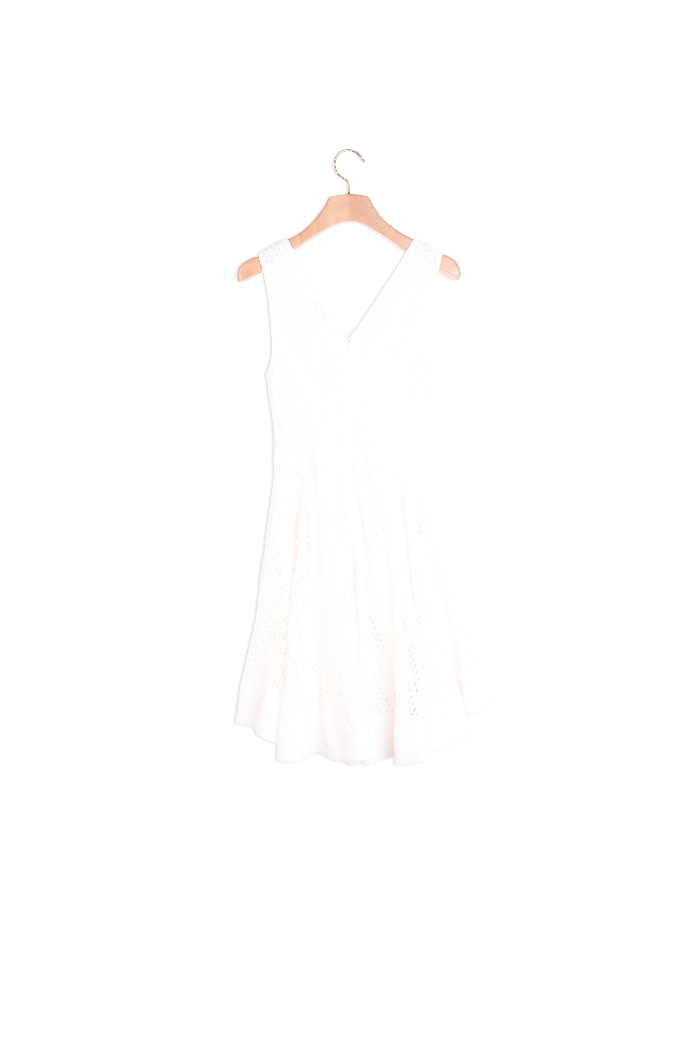 Robe en dentelle épaisse Sandro seconde main