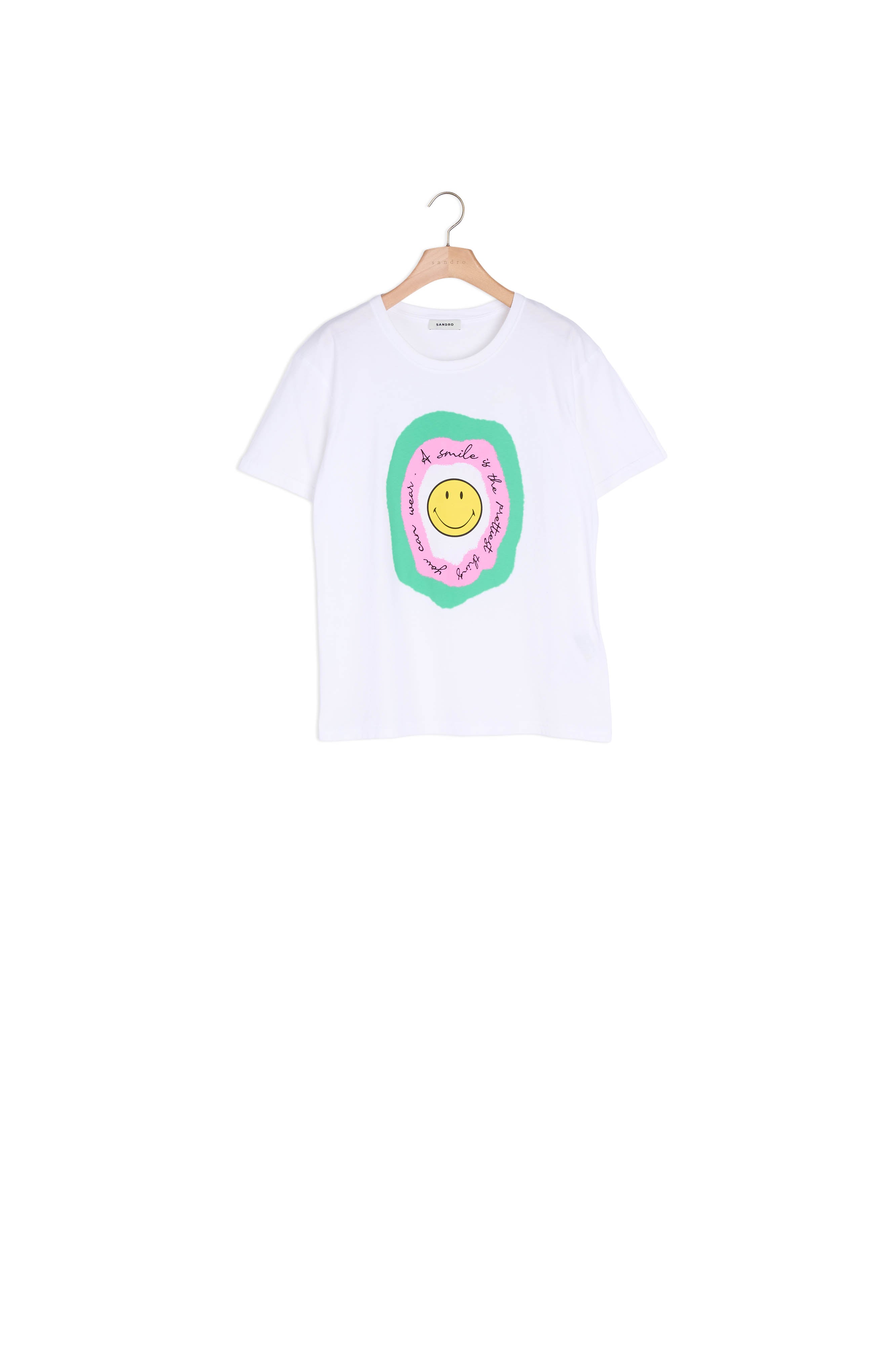Smiley® T-shirt imprimé Sandro seconde main