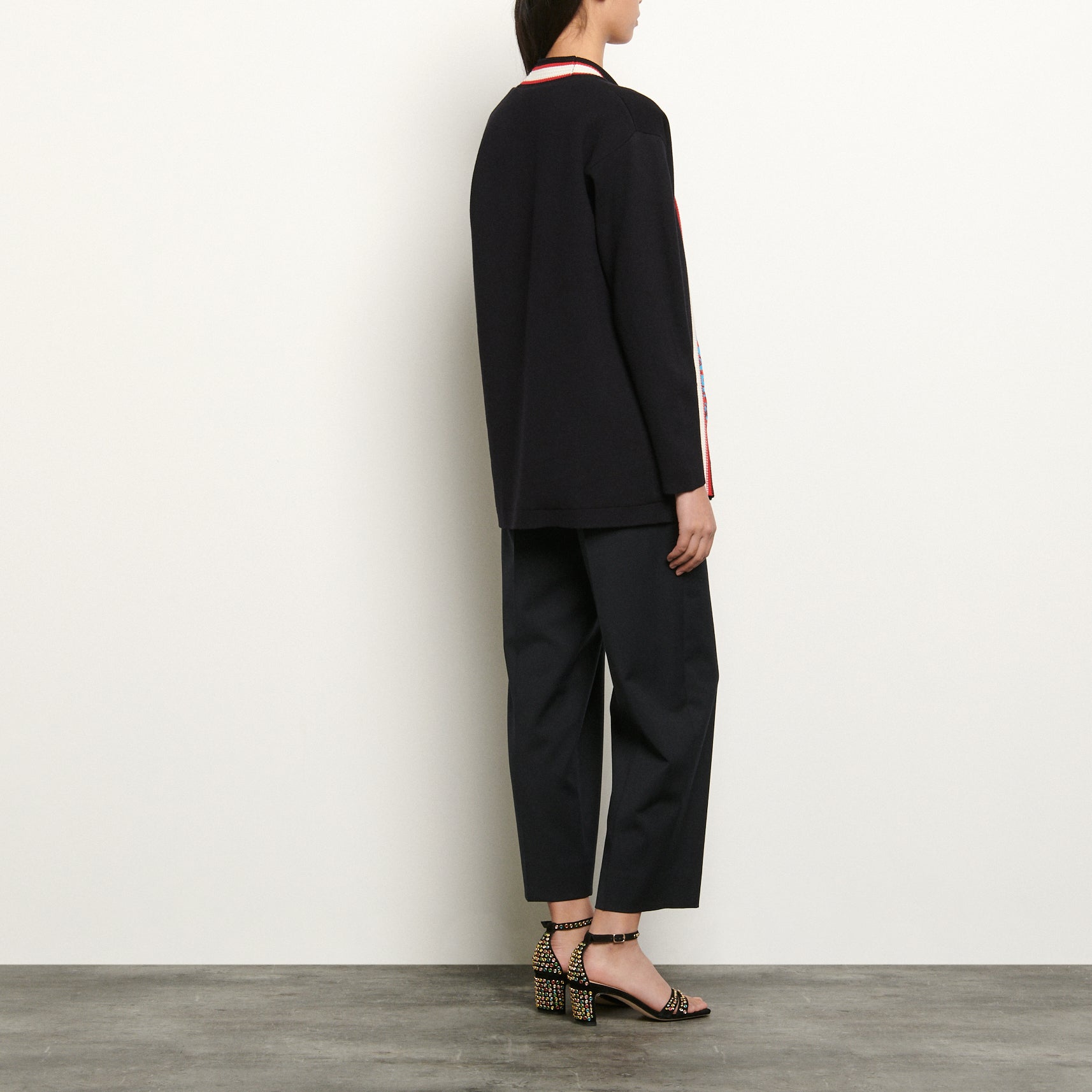 Cardigan avec doublure imprimée Sandro seconde main