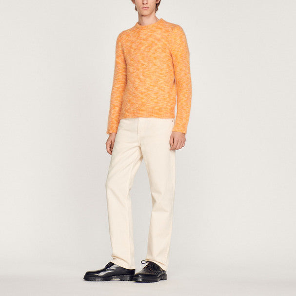 Pull en laine à col rond Sandro seconde main