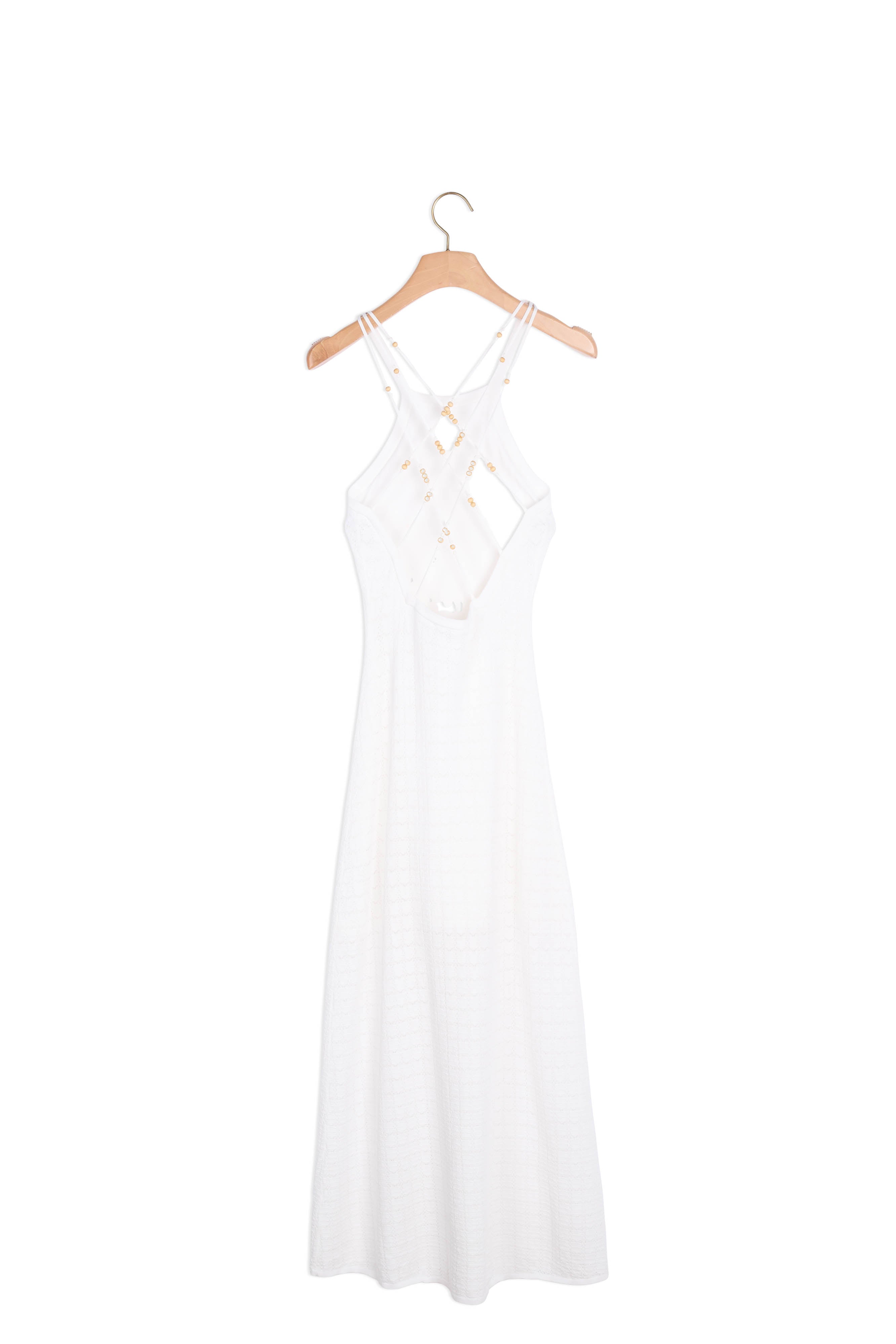 Robe longue en Maille pointelle Sandro seconde main