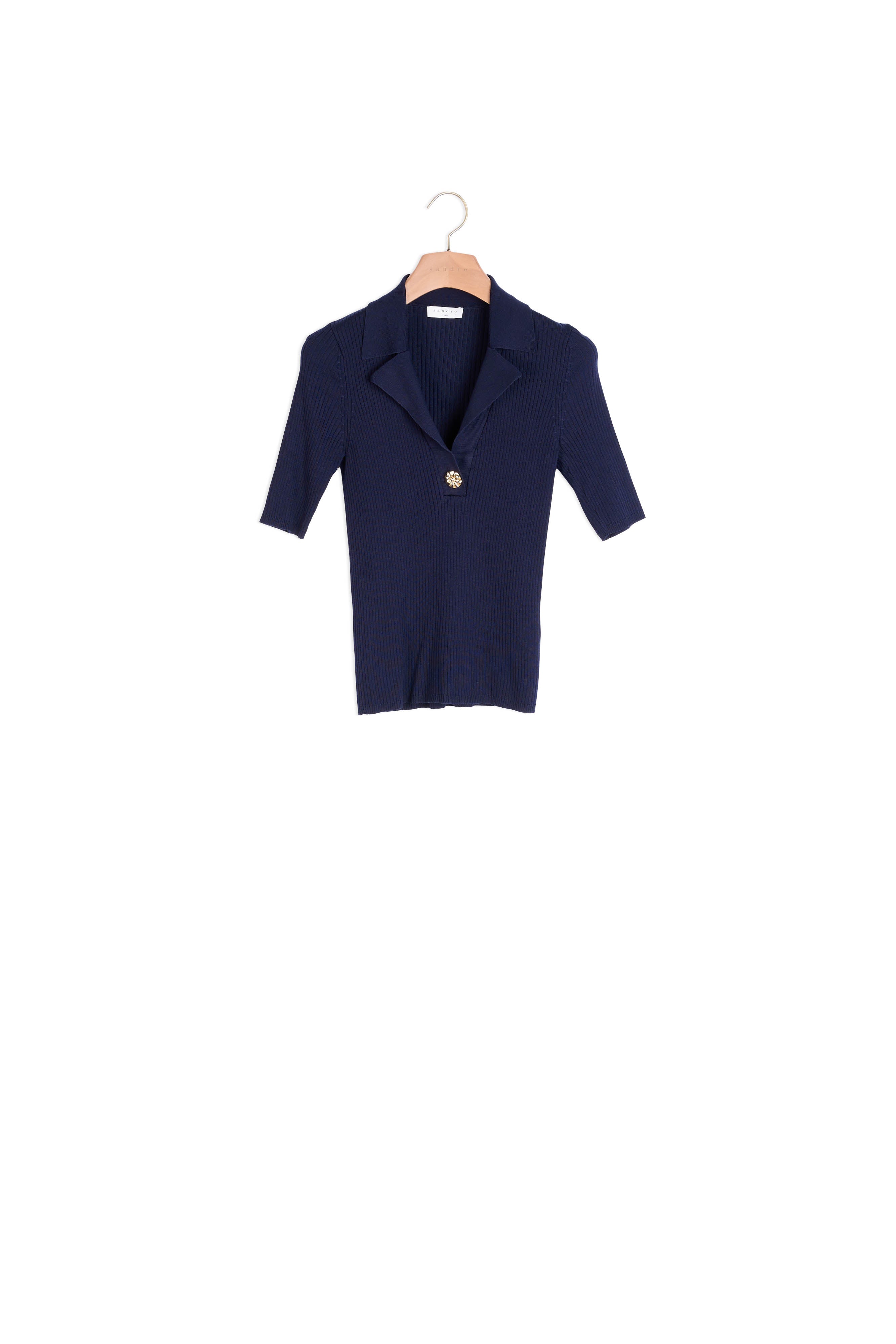 Pull à manches courtes Sandro seconde main