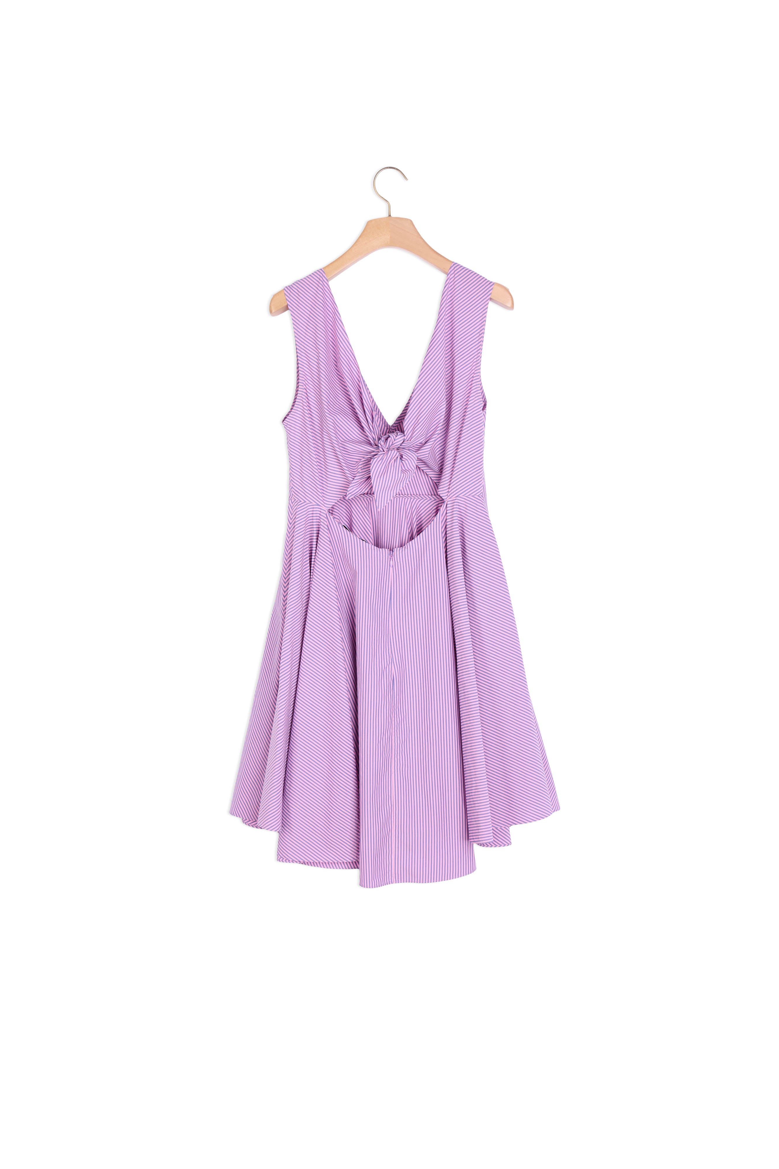 Robe évasée nouée dans le dos Sandro seconde main