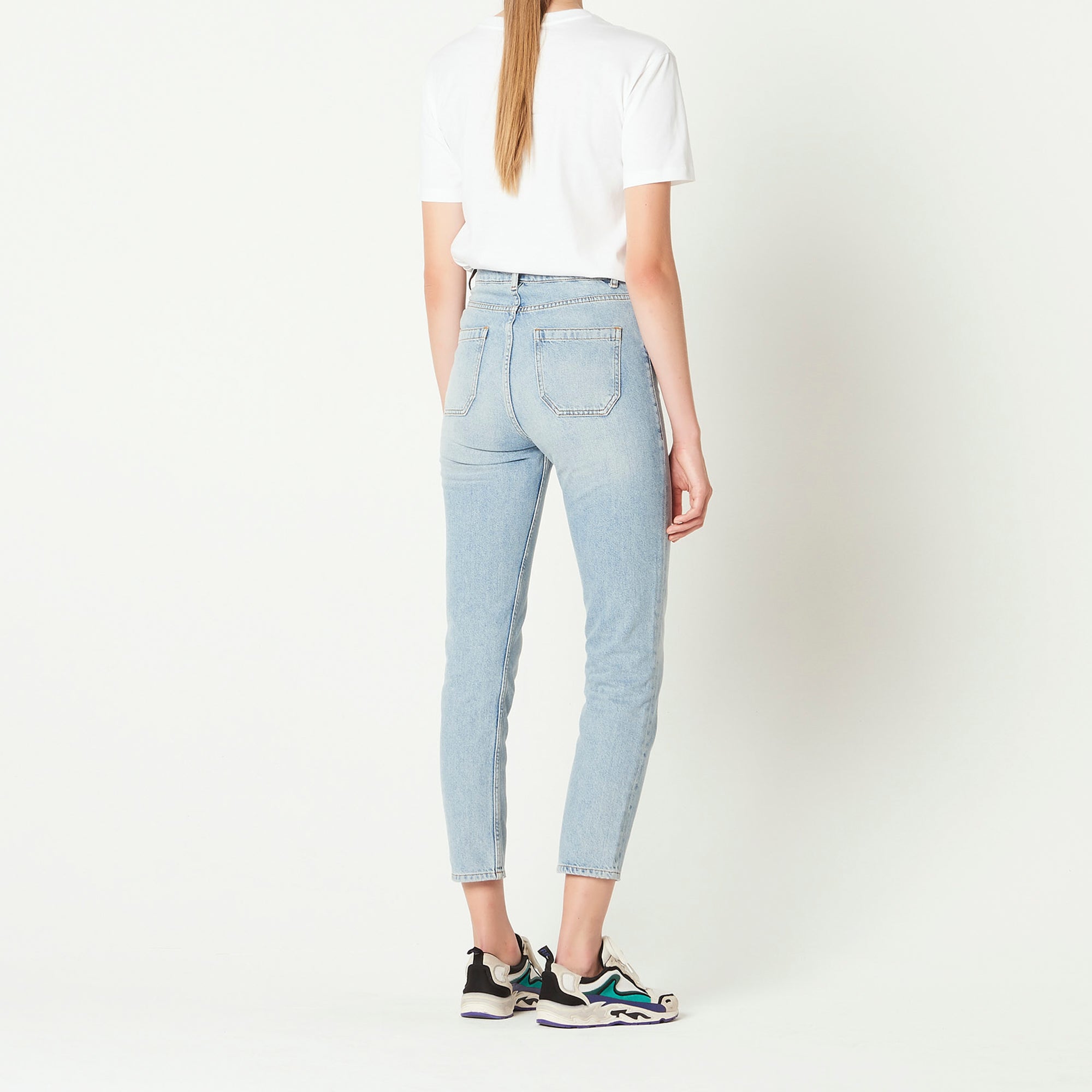 Jean taille haute délavé Sandro seconde main