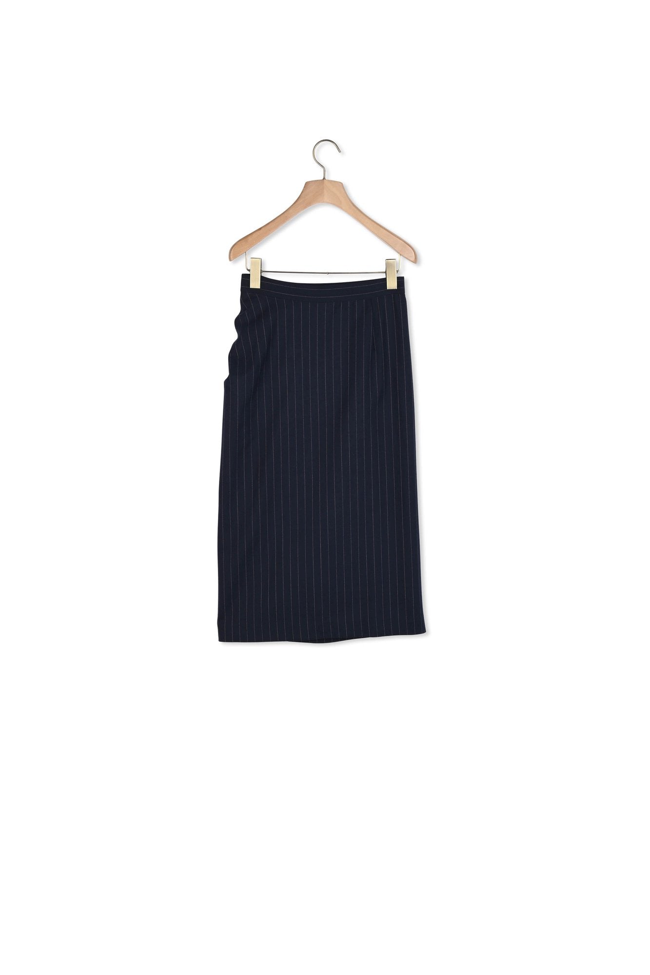 Jupe zippée à rayures Sandro seconde main