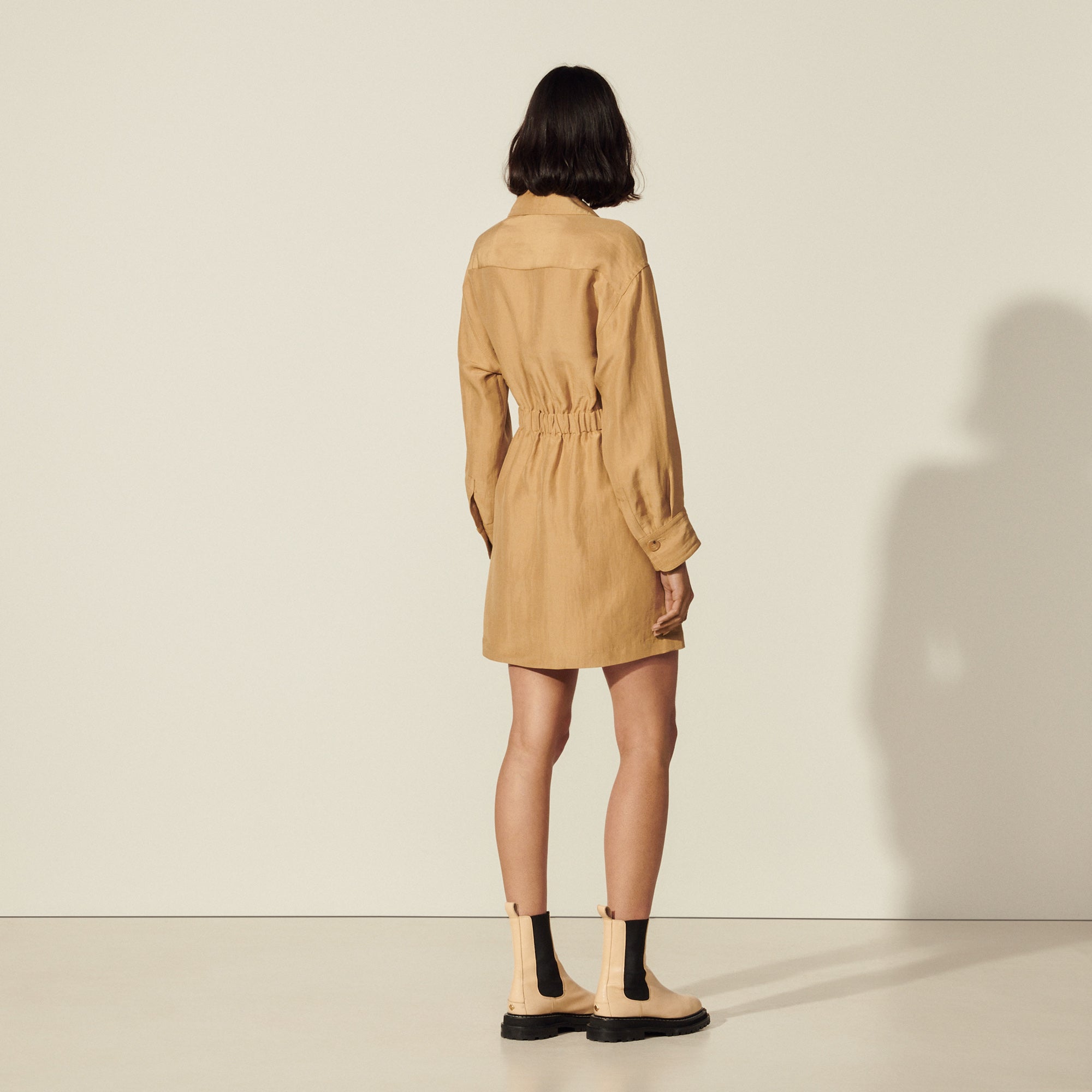 Robe façon Chemise Sandro seconde main