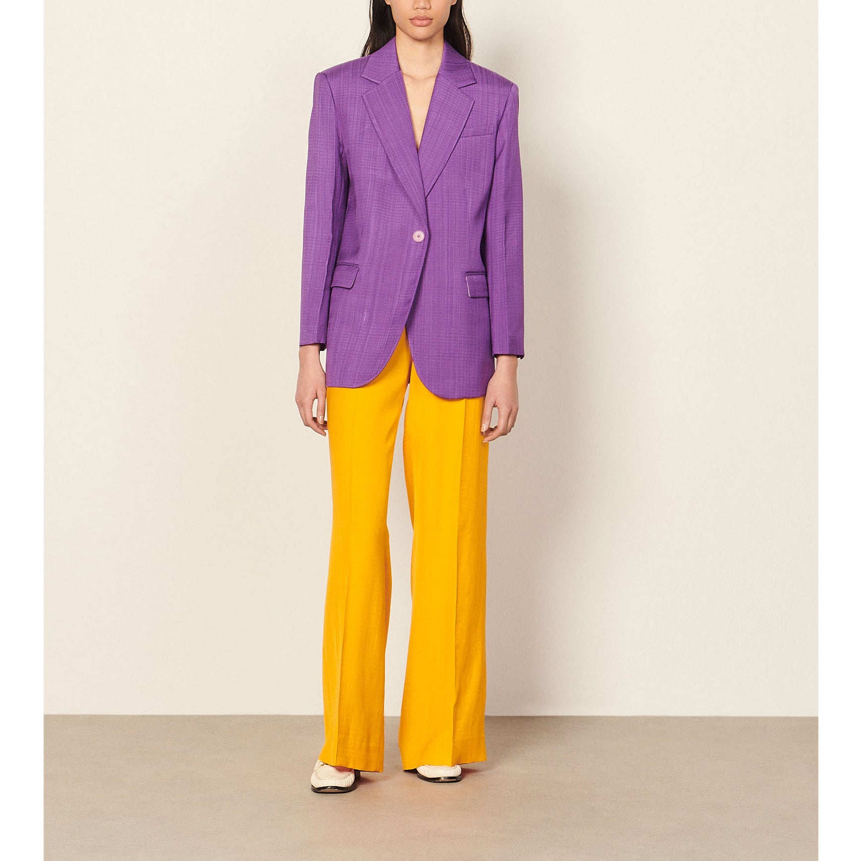 Veste de tailleur oversize Sandro seconde main