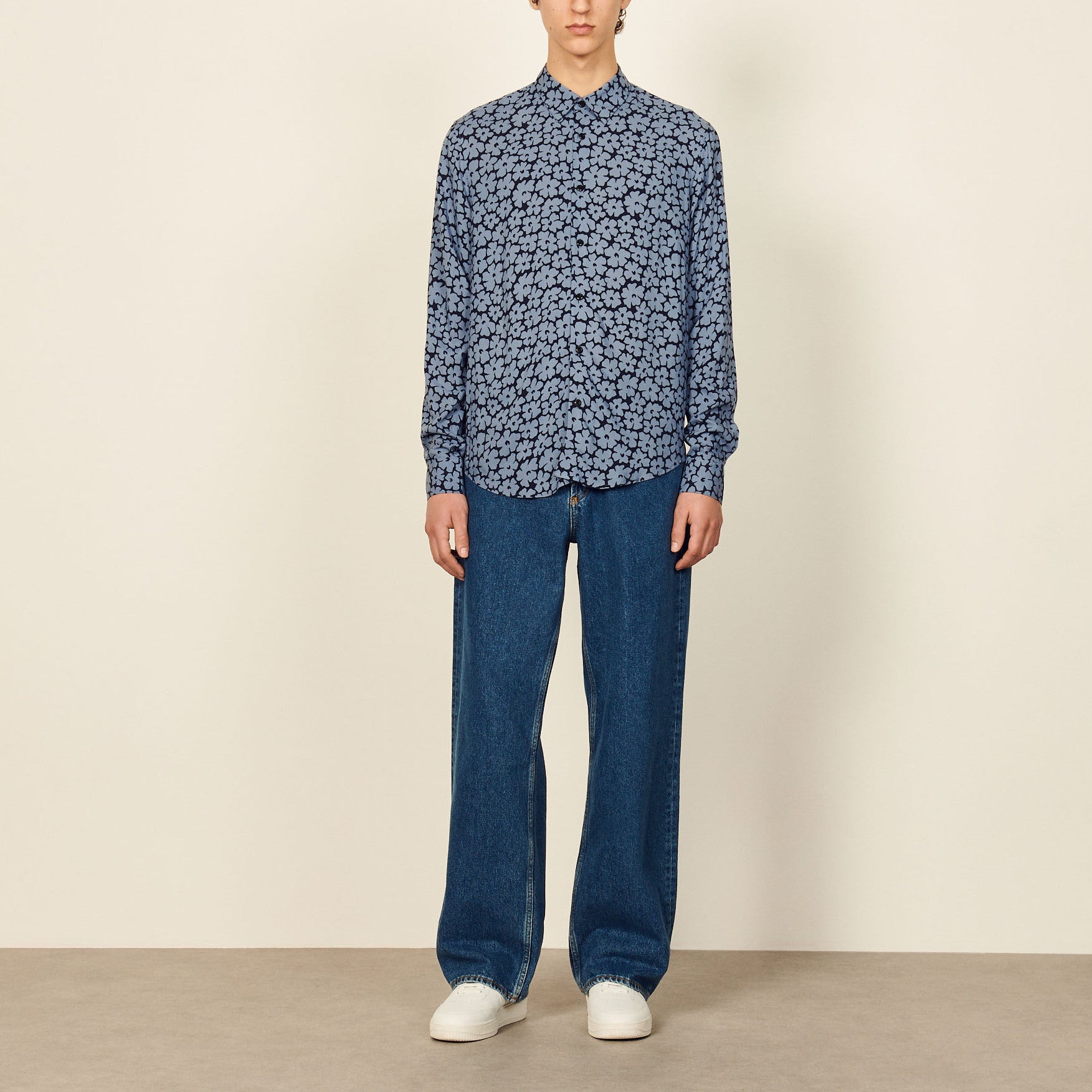 Chemise imprimée Sandro seconde main