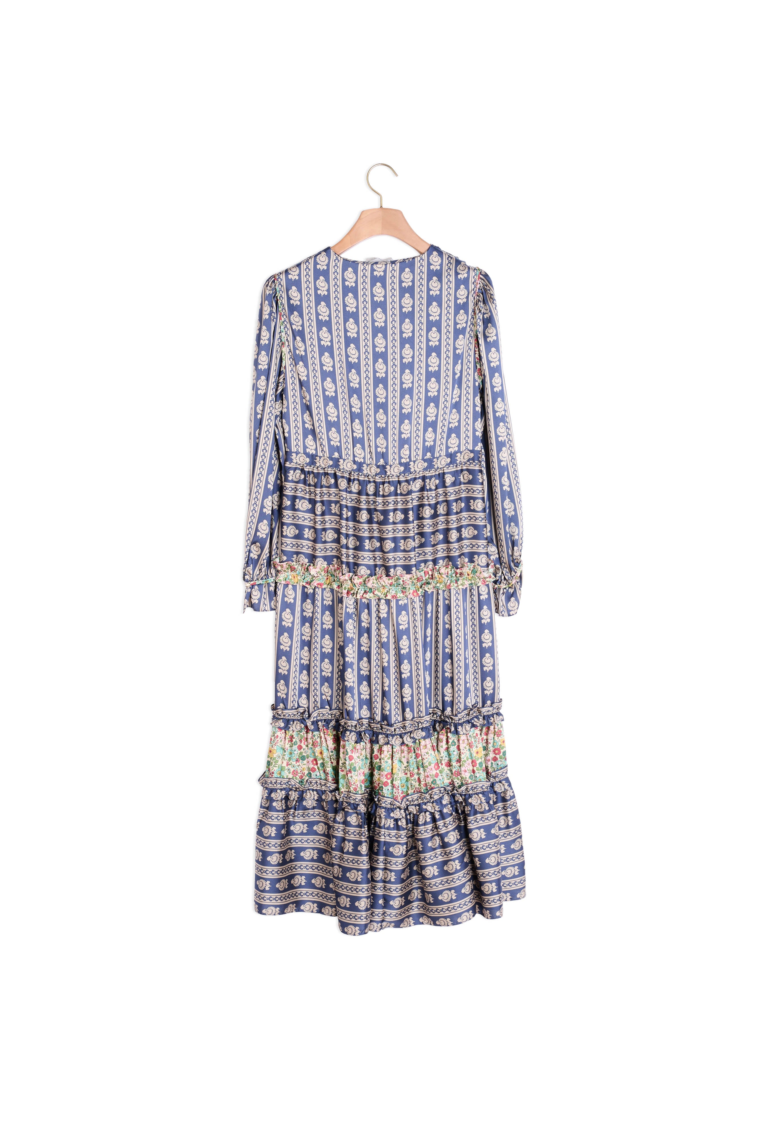 Robe longues en mix imprimés Sandro seconde main