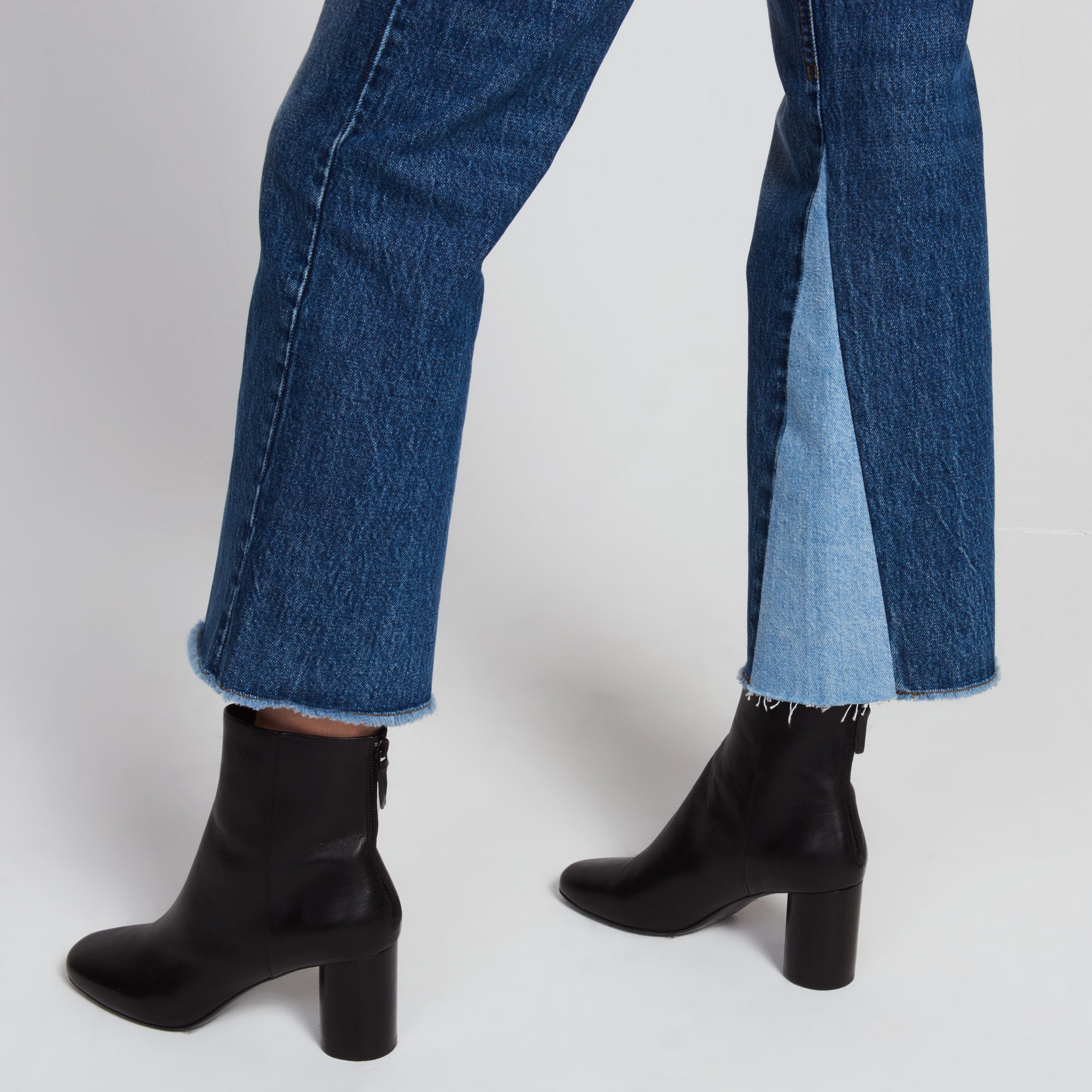 Jean avec insert de Jean clair Sandro seconde main