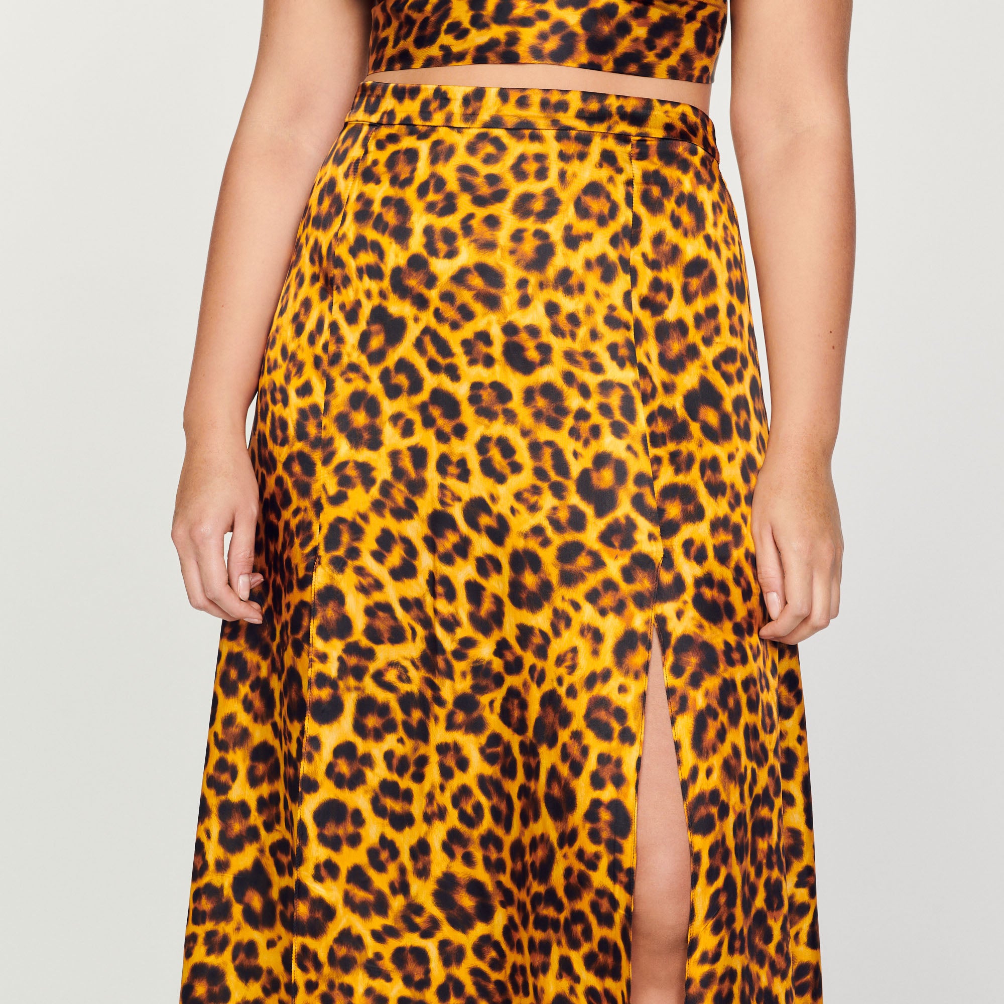 Jupe léopard Sandro seconde main