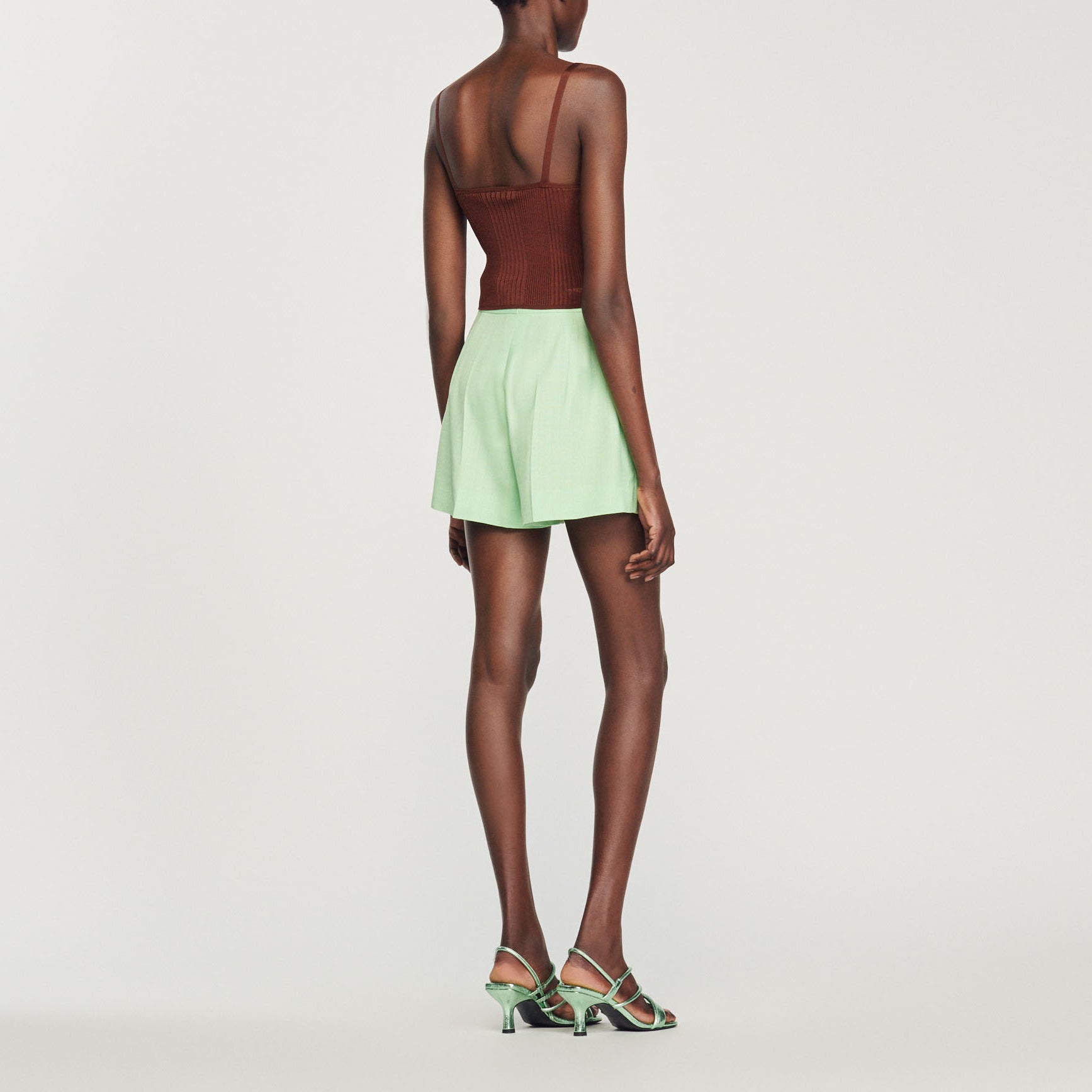 Débardeur plissé Sandro seconde main