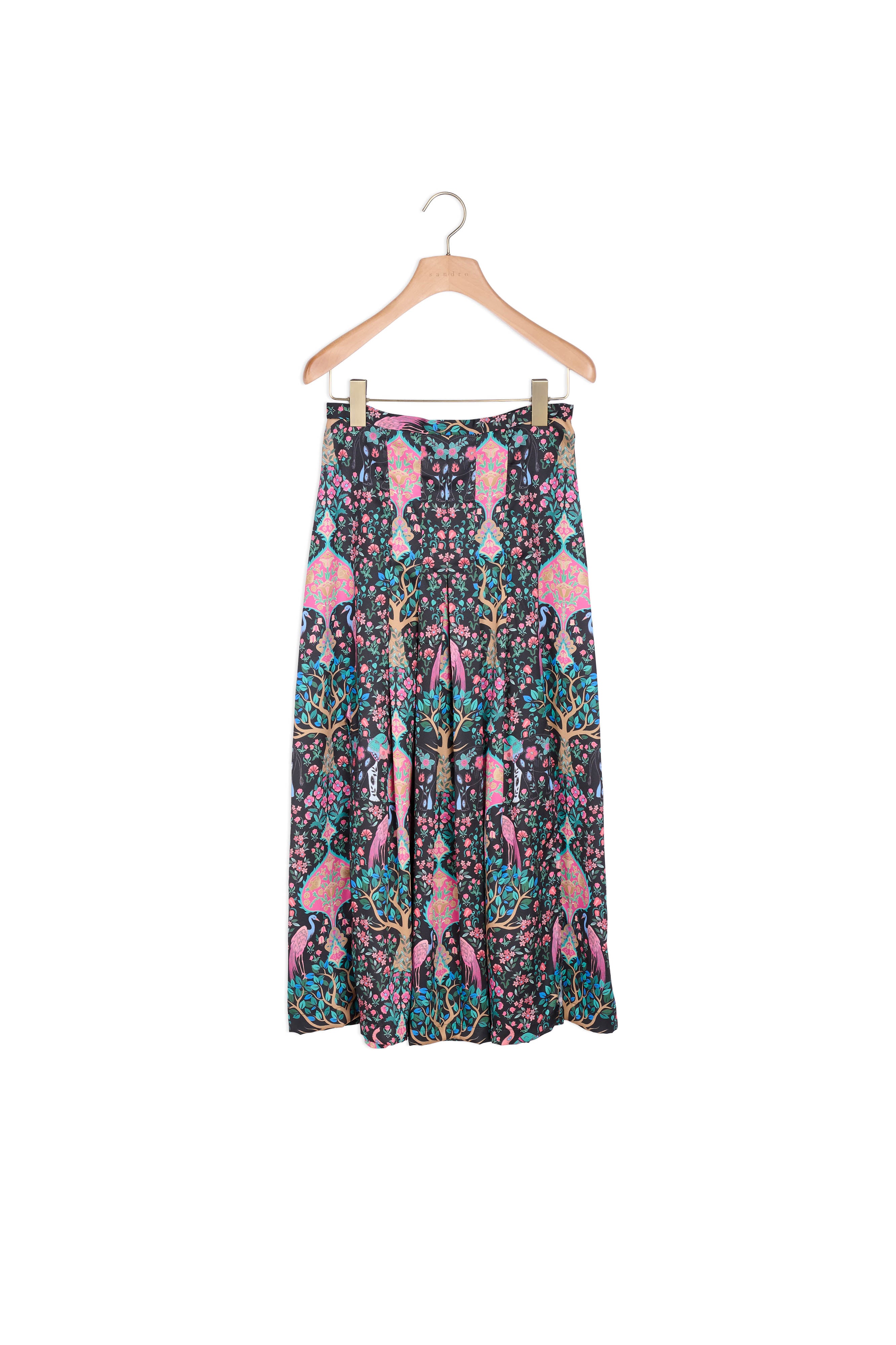 Jupe longue imprimée Sandro seconde main