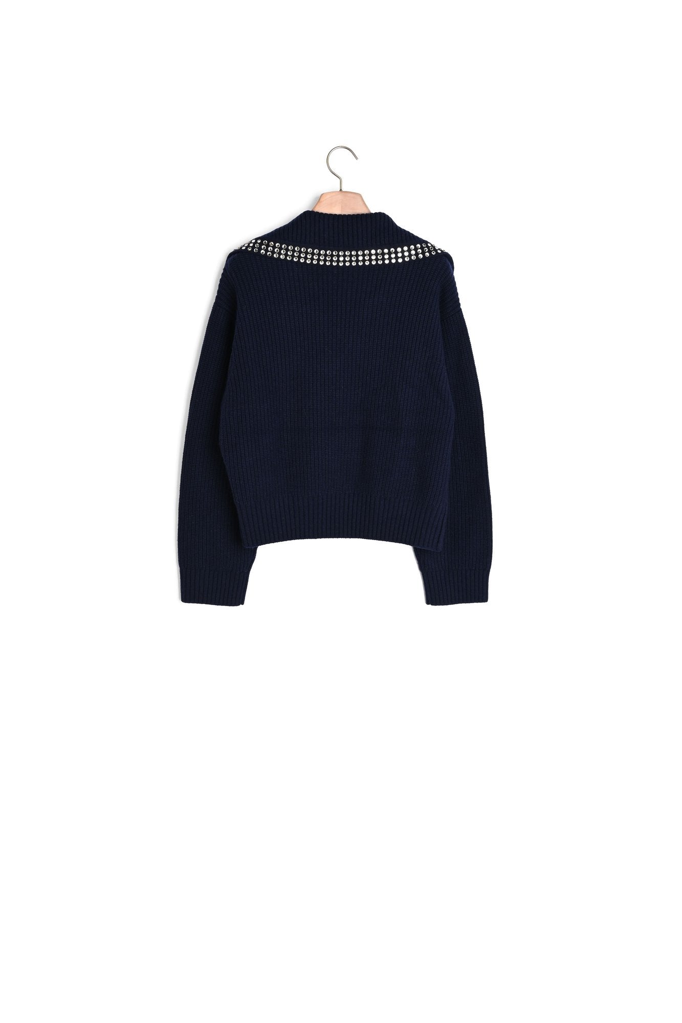 Pull à col vareuse Sandro seconde main