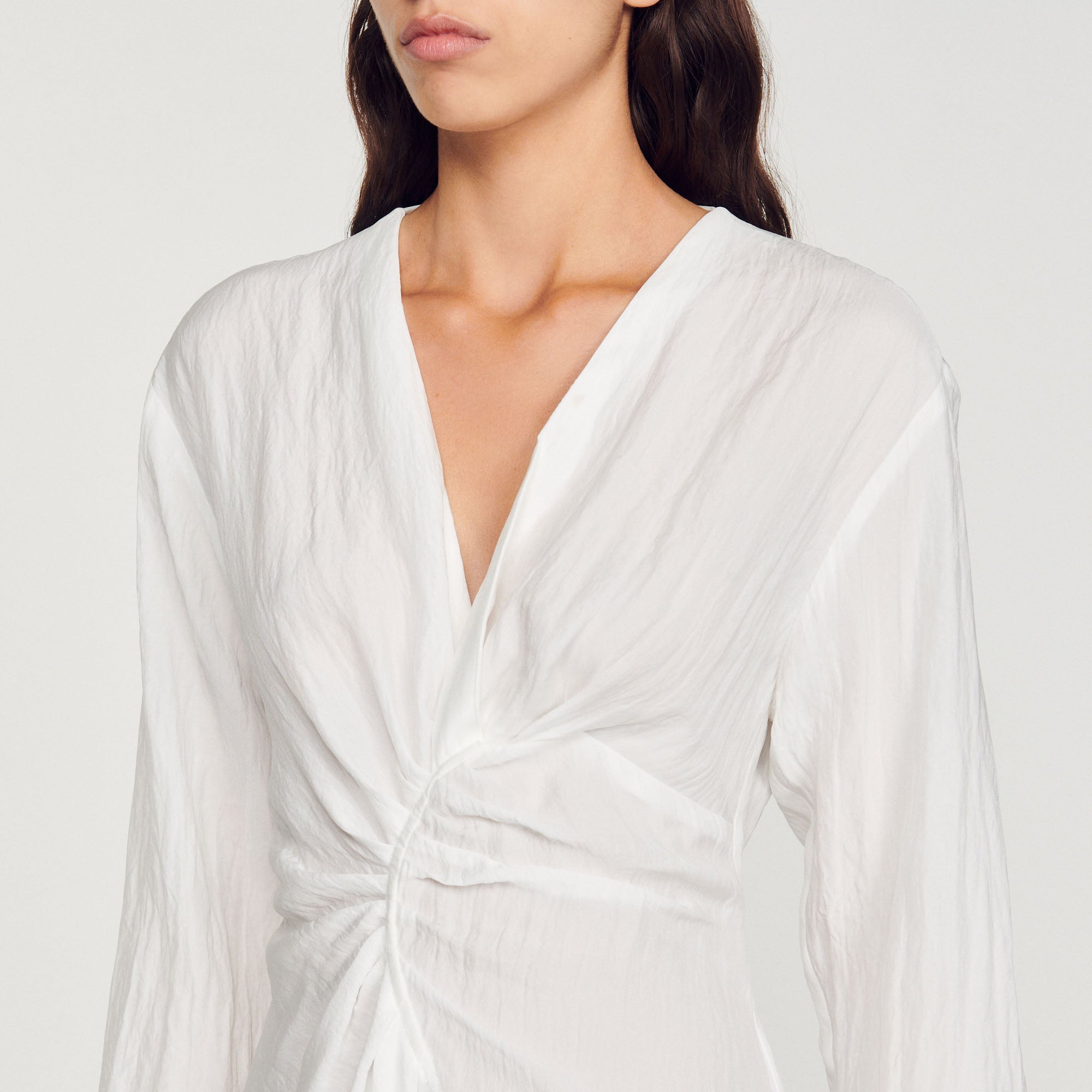 Robe longue fluide Sandro seconde main