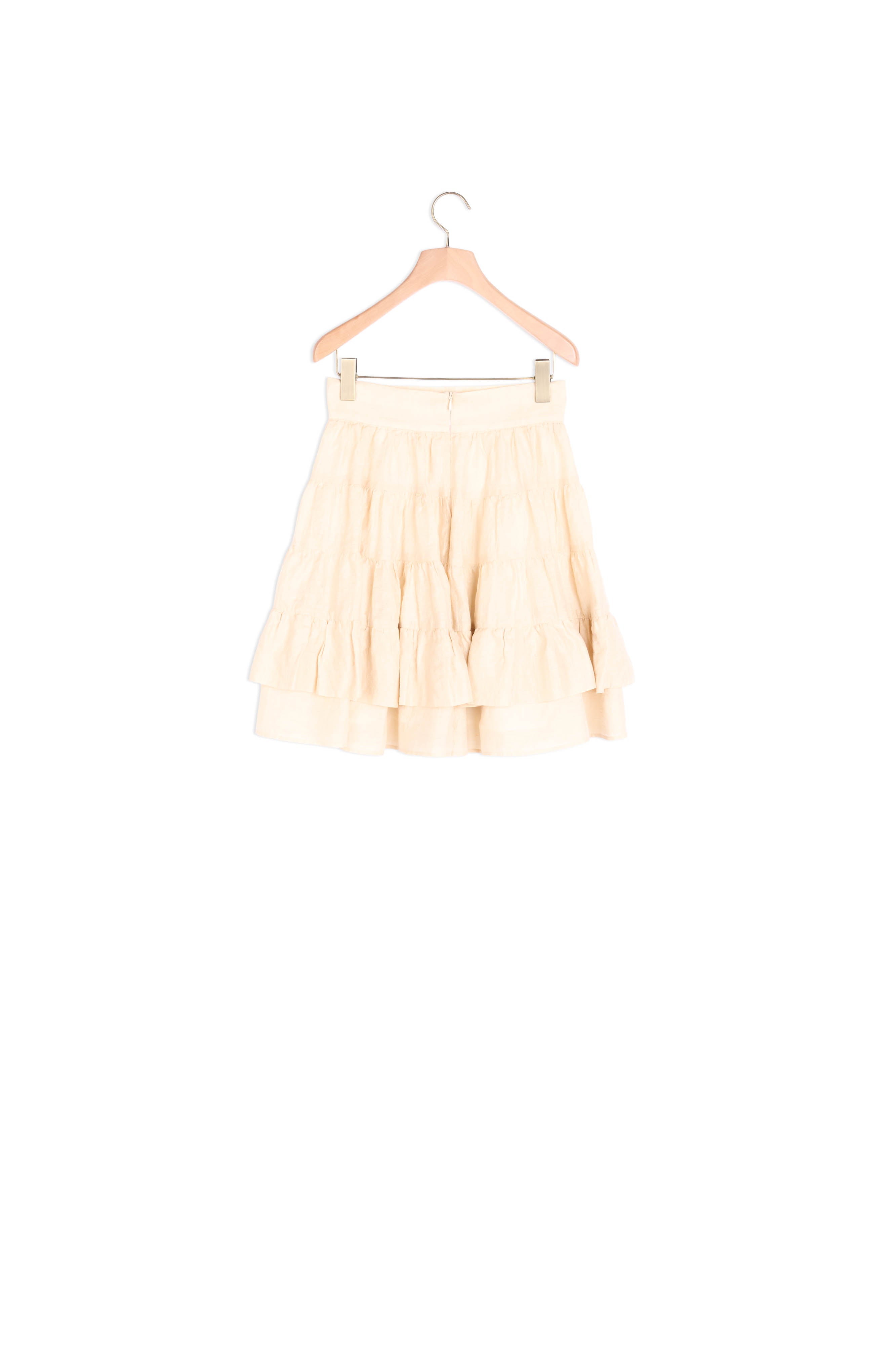 Jupe courte à volants Sandro seconde main